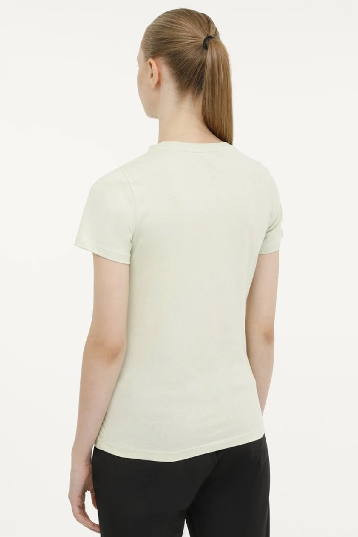 Lumberjack 4M 11Ct122 4FX Kadın Tişört 101503780 Yeşil