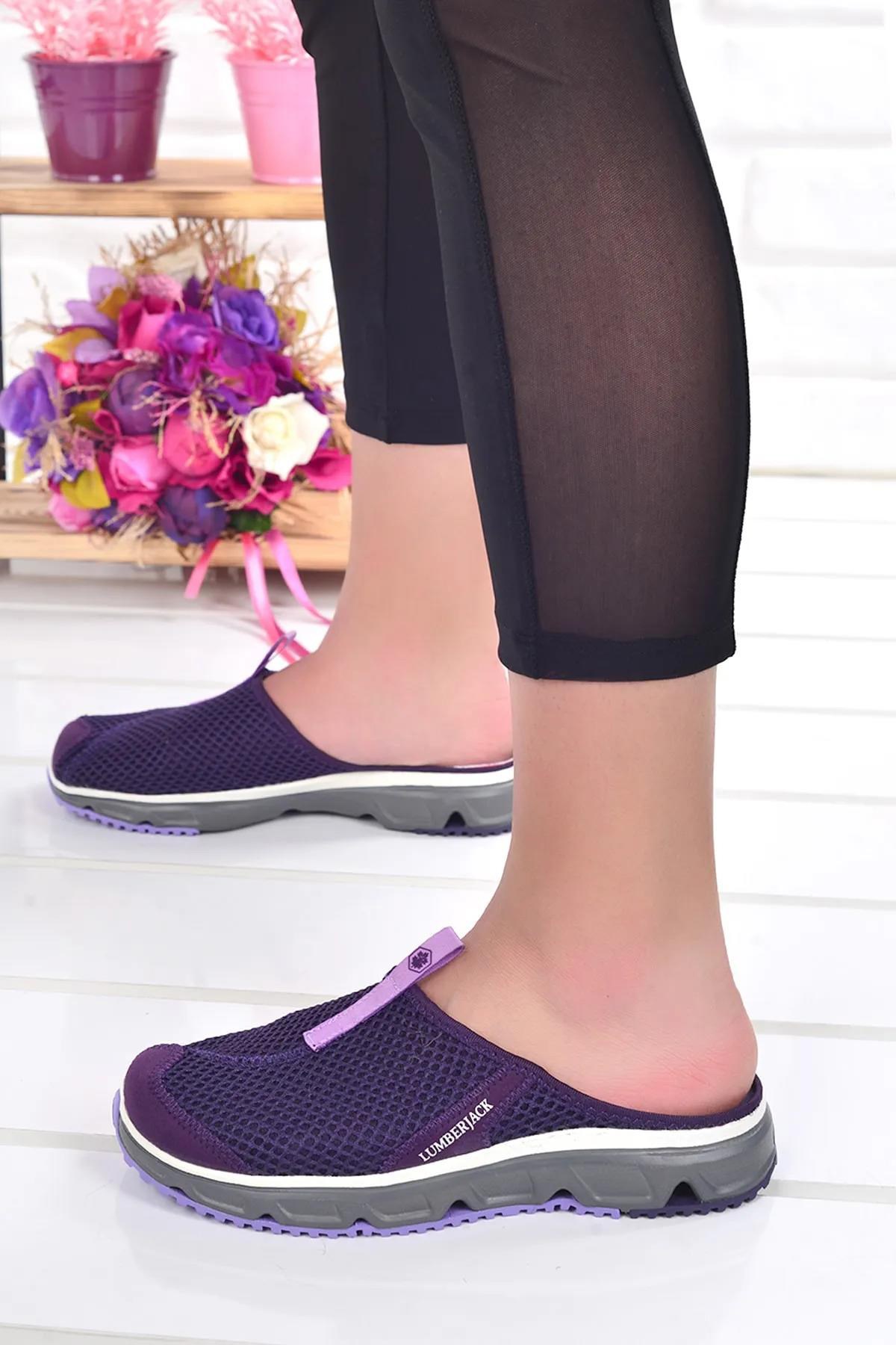 Lumberjack 4M Castello Kadın Terlik 101513358 Mor
