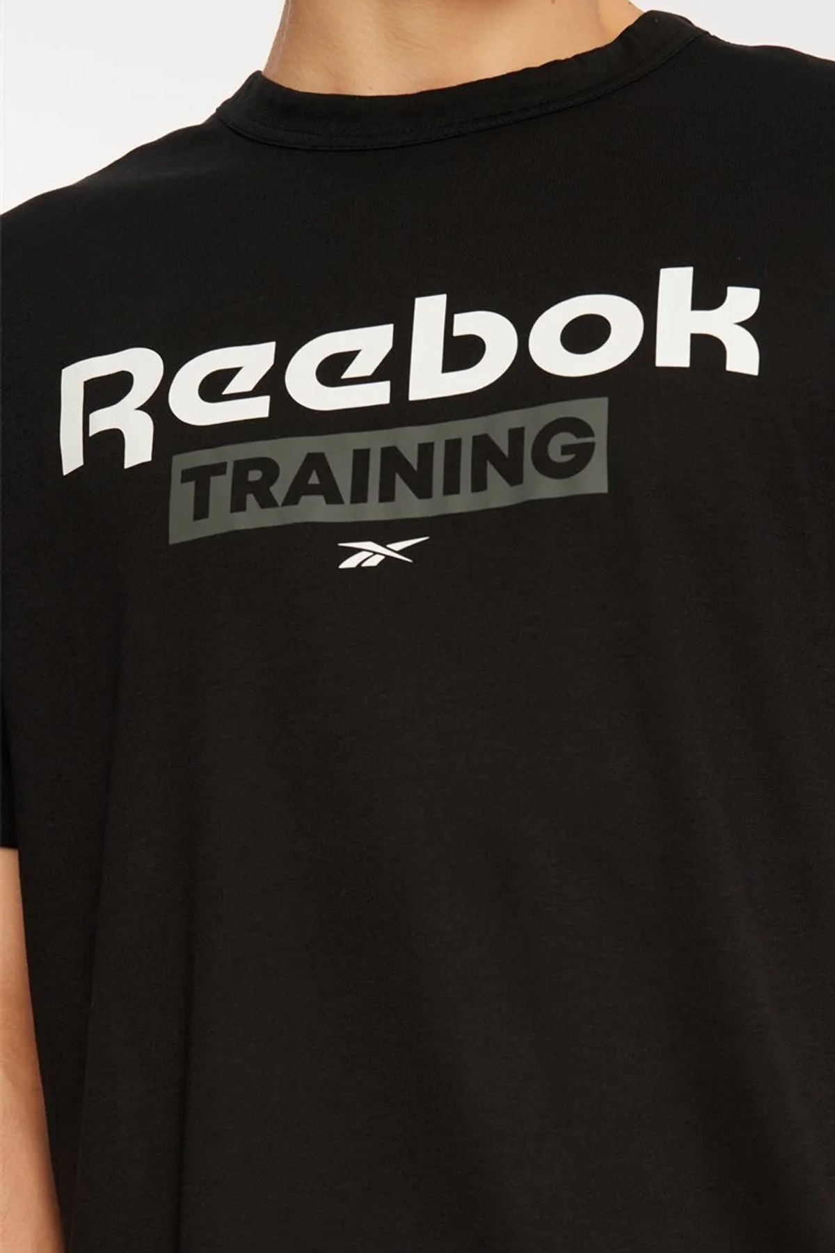 Reebok  Training Gfx Ss Tee Erkek Tişört 101527016 Siyah