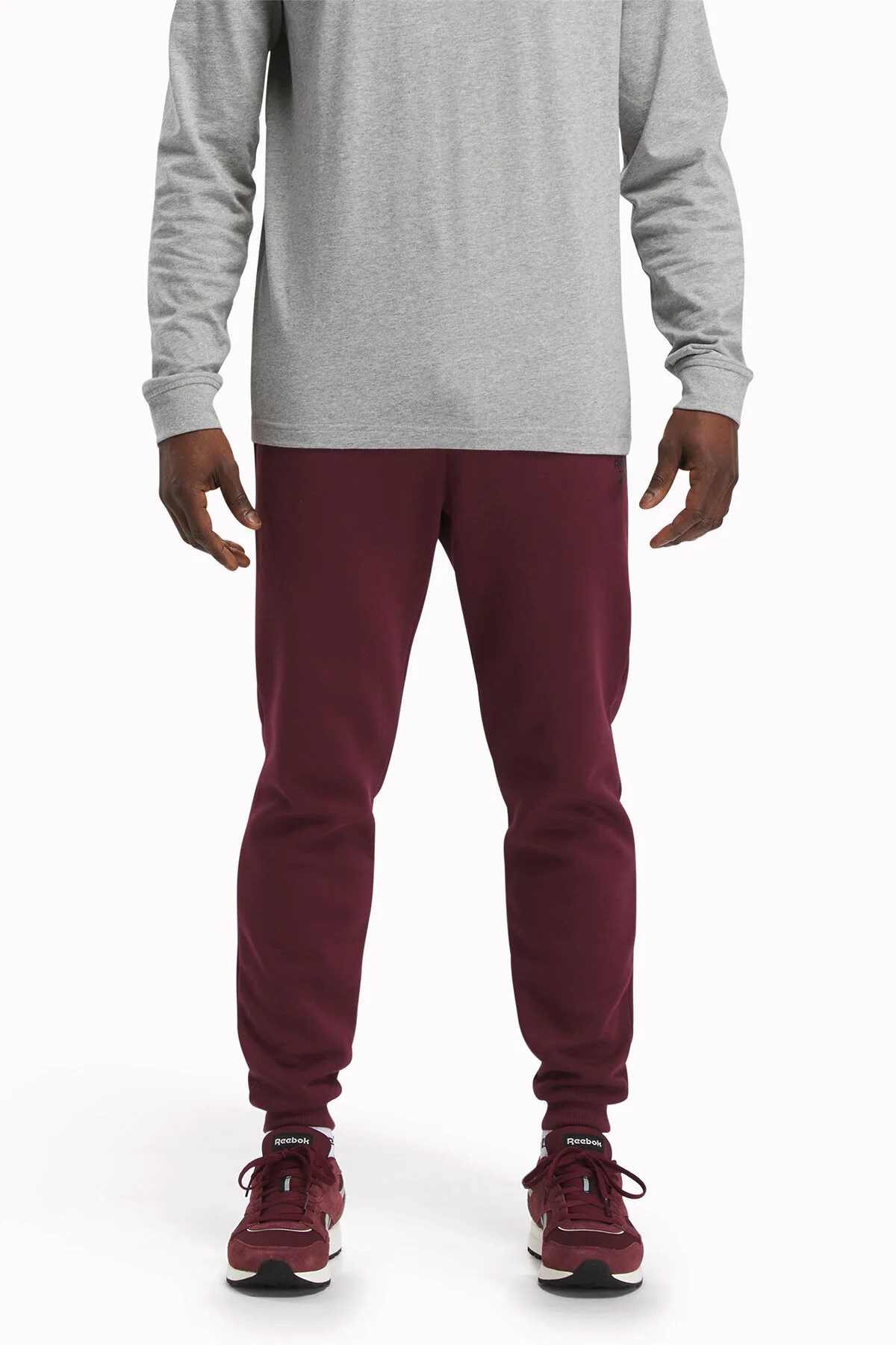 Reebok Identity Fleece Jo Erkek Eşofman Altı 101528775 Bordo
