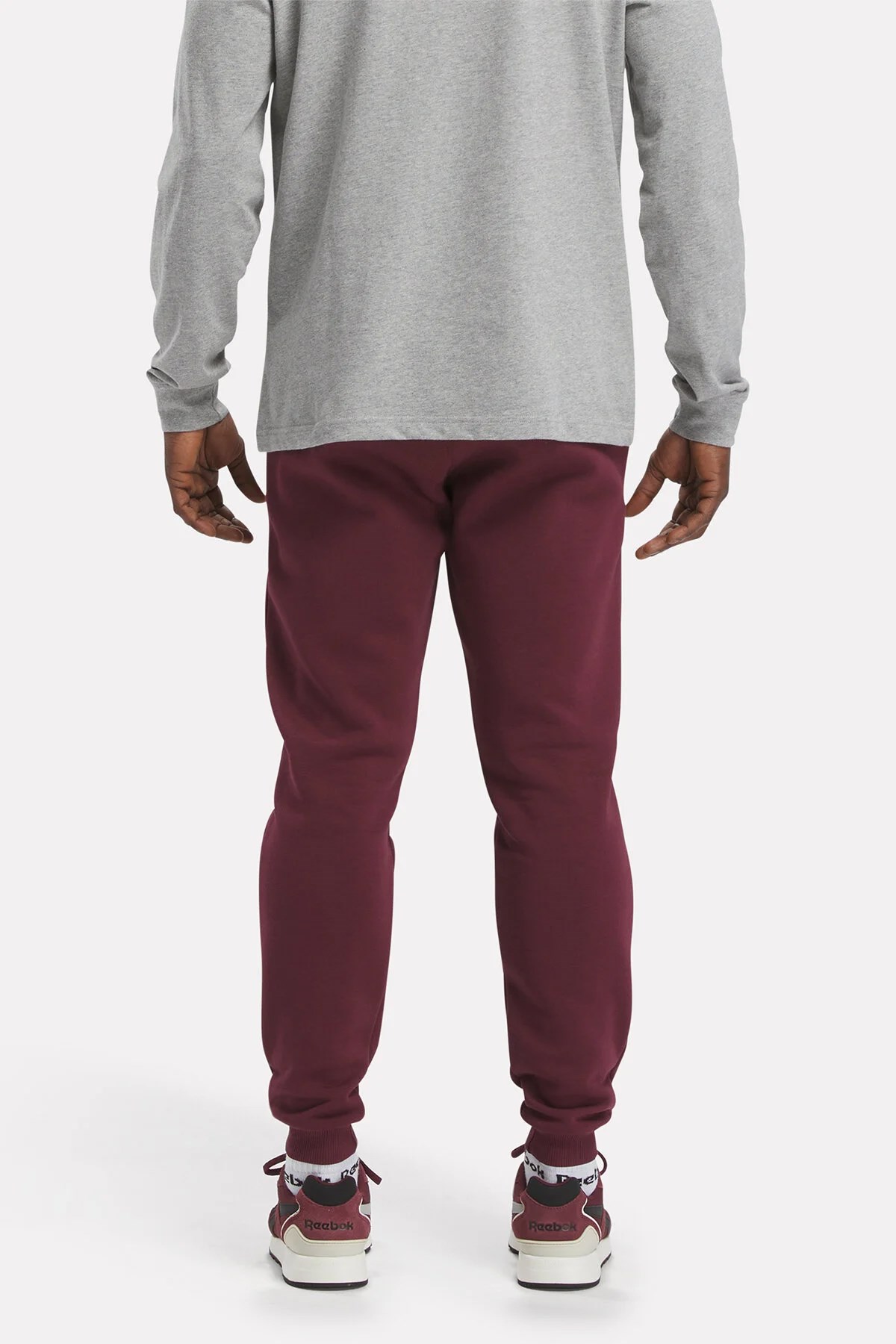 Reebok Identity Fleece Jo Erkek Eşofman Altı 101528775 Bordo