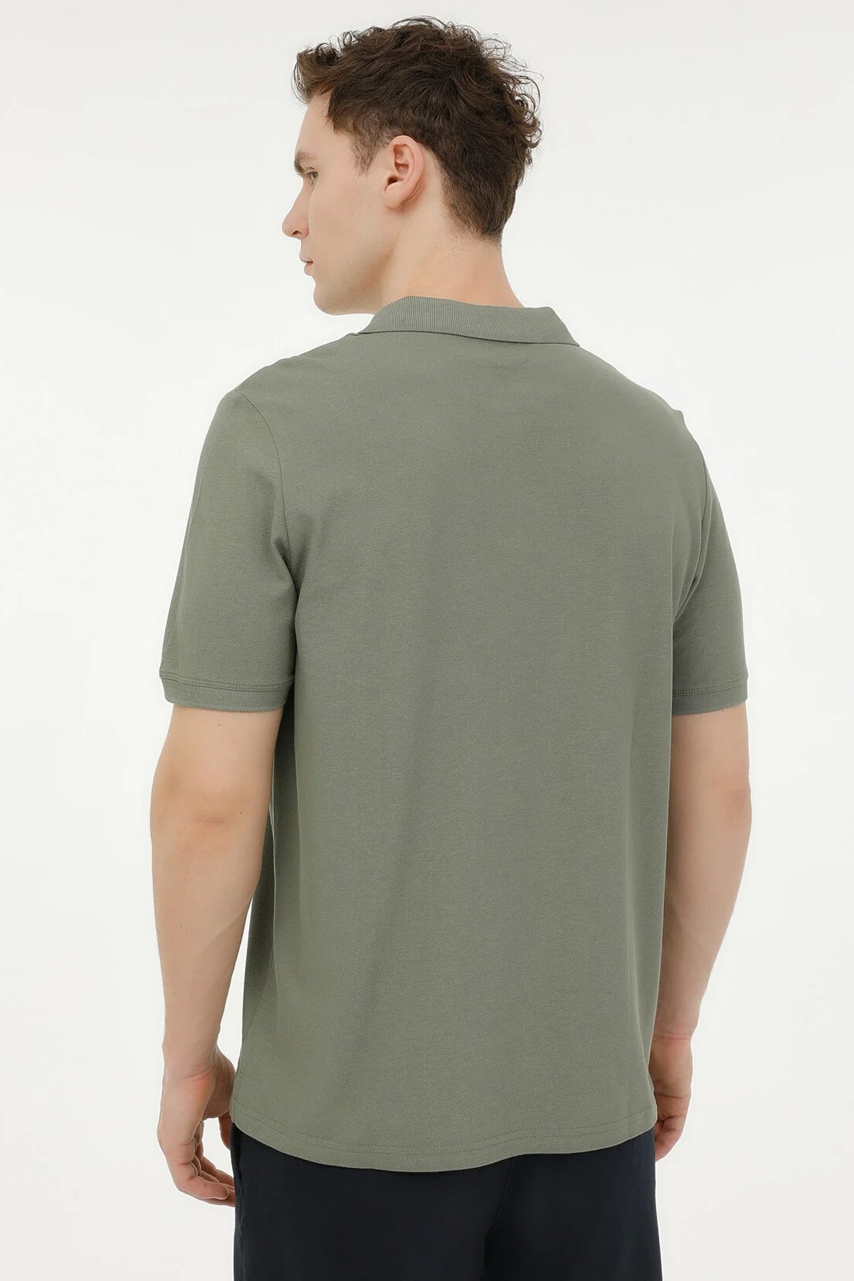 Lumberjack M-CT953 Erkek Polo Yaka Tişört 101533535 Haki