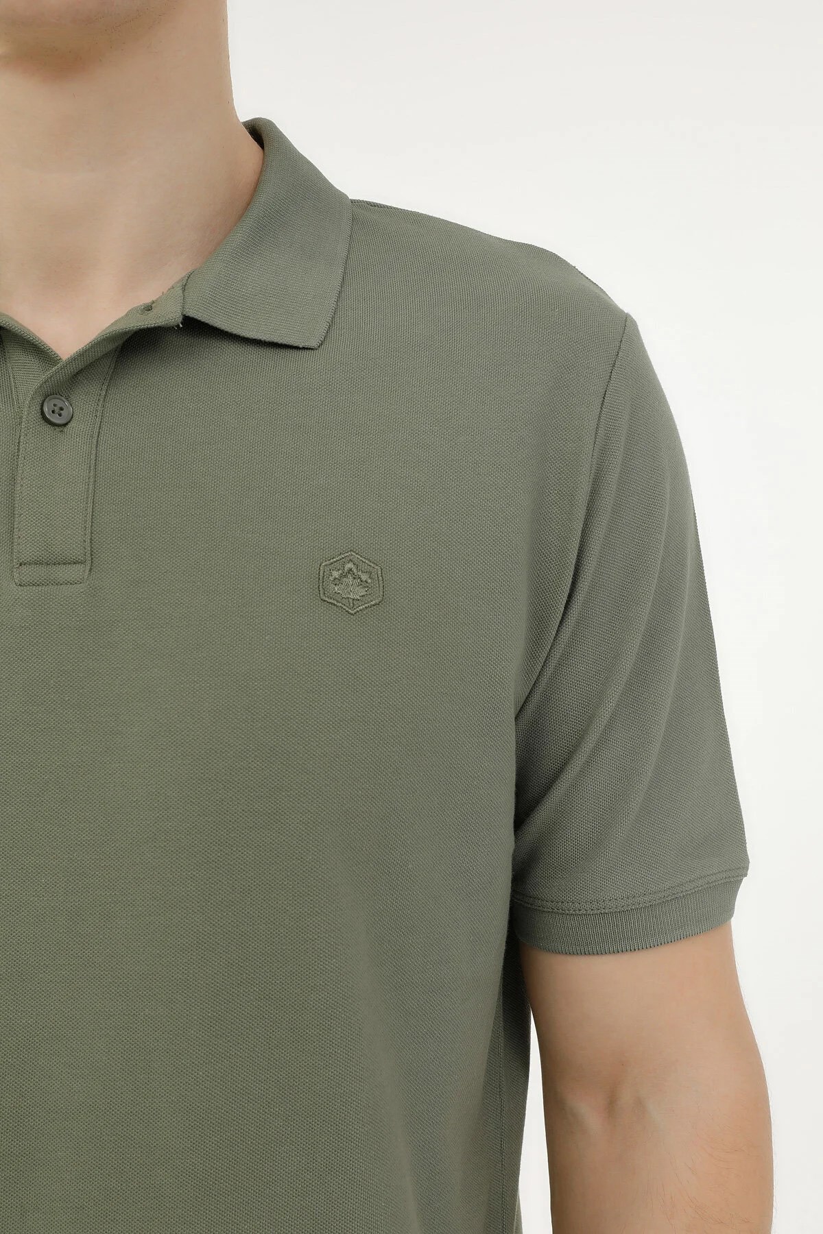 Lumberjack M-CT953 Erkek Polo Yaka Tişört 101533535 Haki