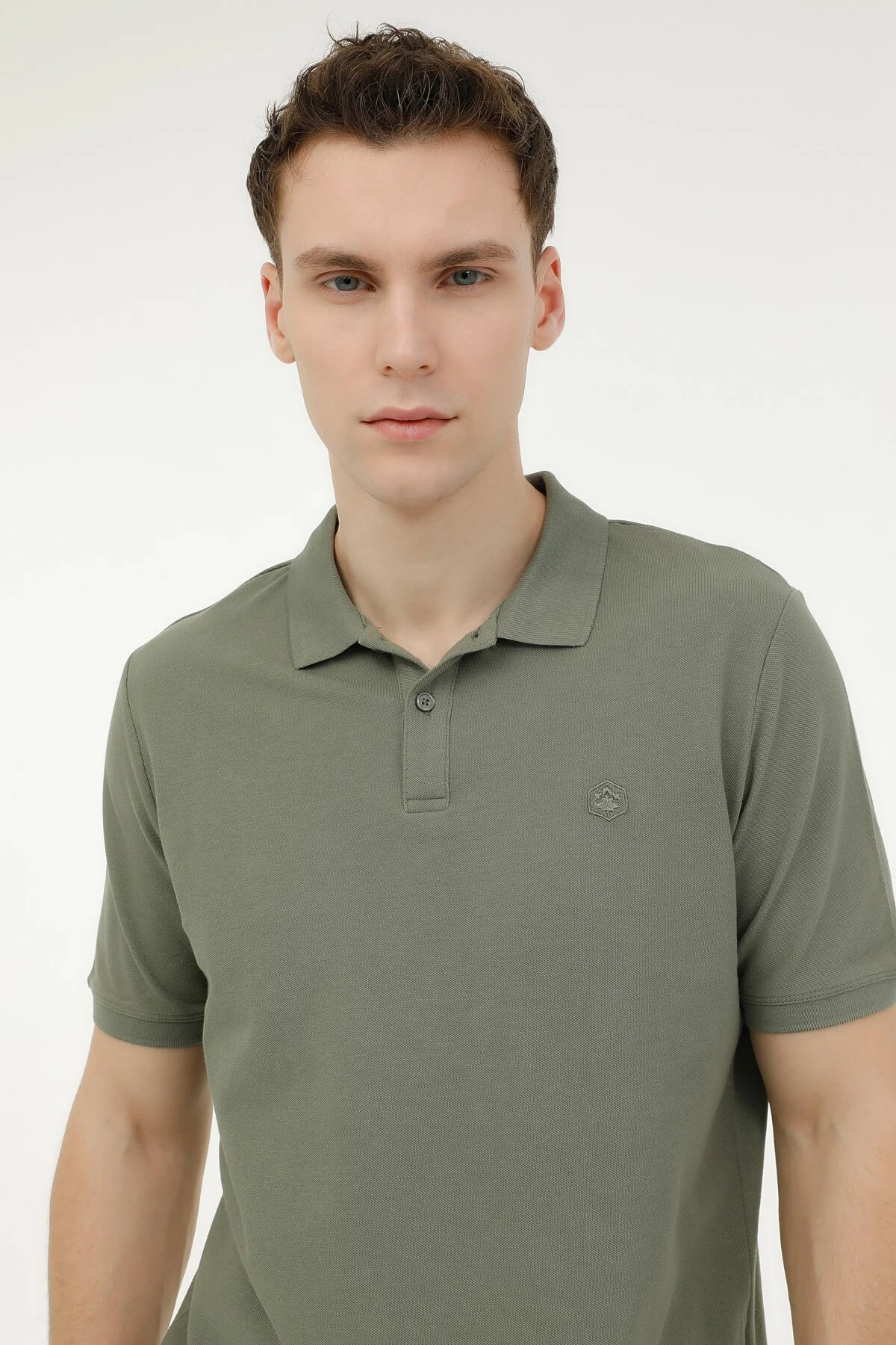 Lumberjack M-CT953 Erkek Polo Yaka Tişört 101533535 Haki