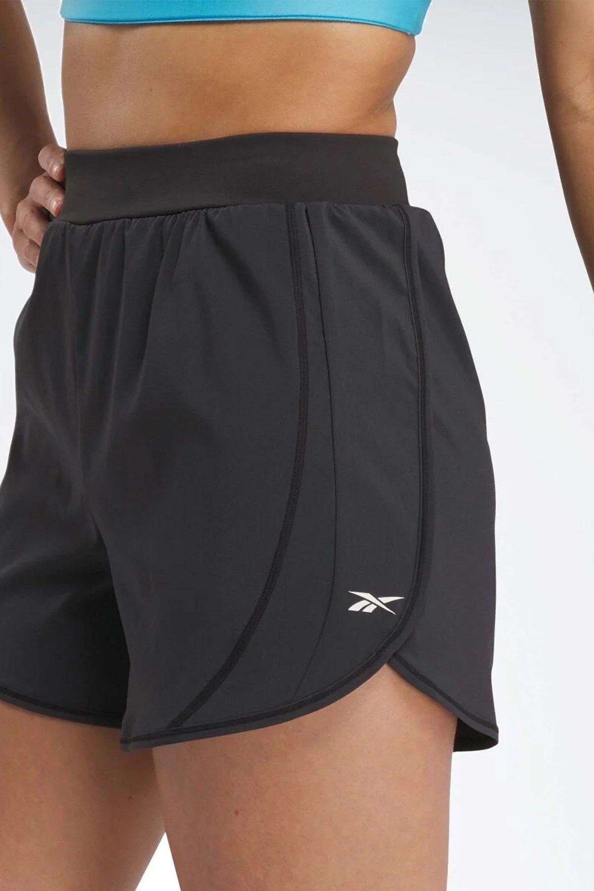 Reebok Lux Woven Short Kadın Şort Siyah