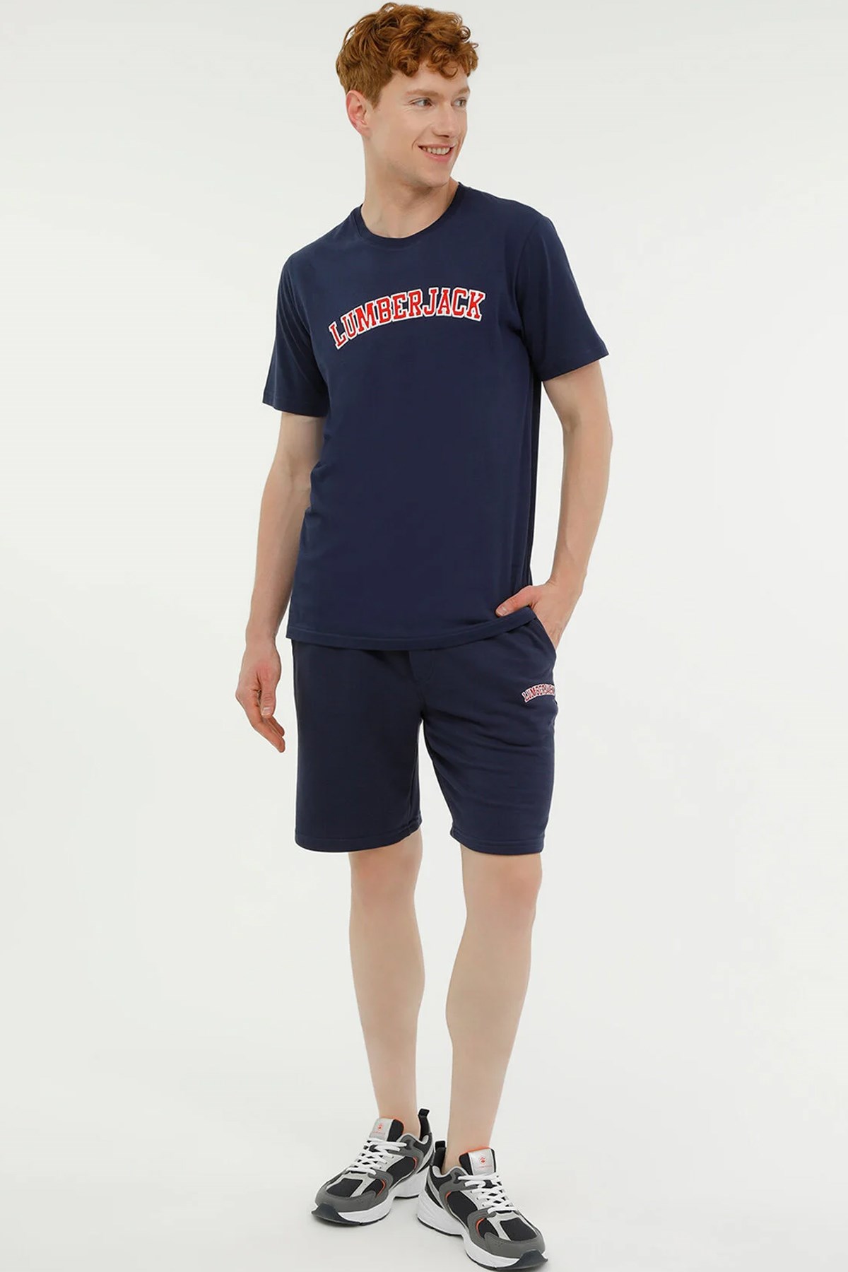 Lumberjack Weneg 4FX Erkek Şort 101699216 Lacivert