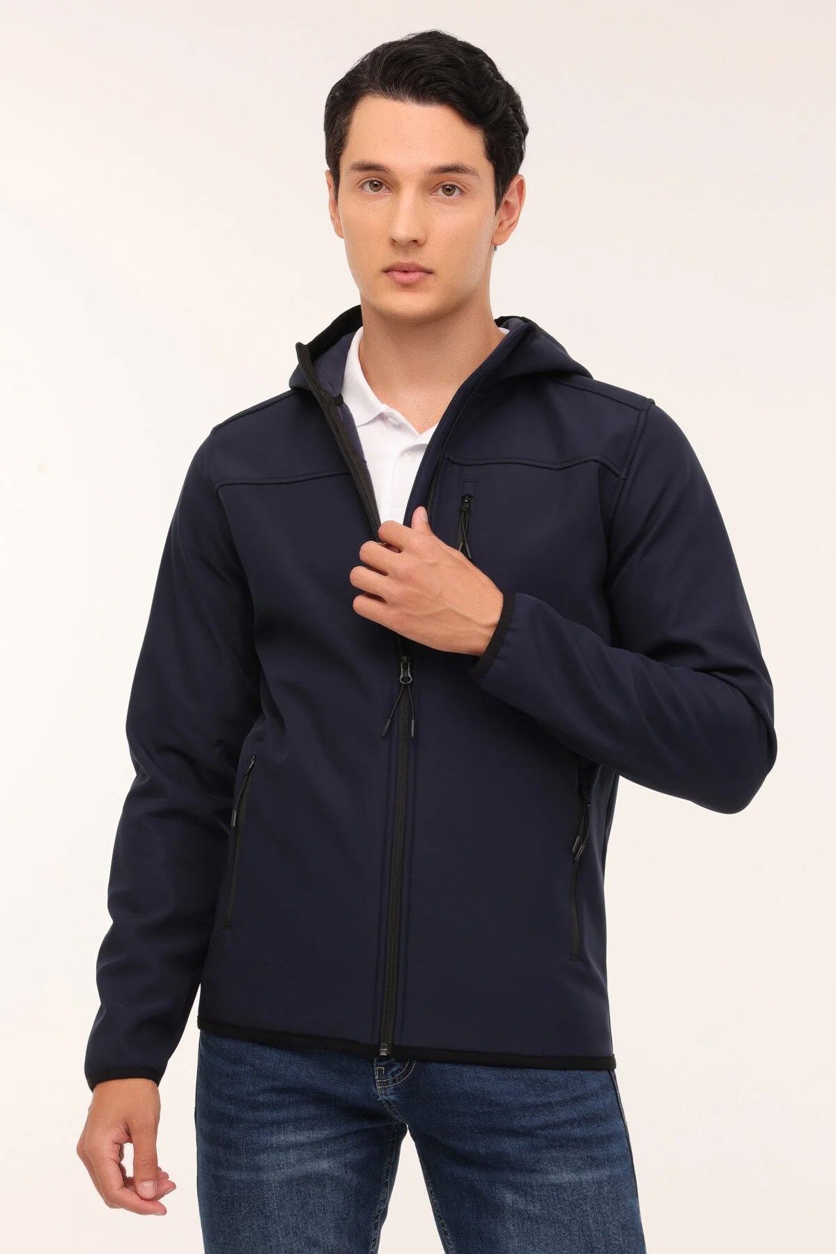 Kinetix Basic Erkek Softshell Mont 101784167 Lacivert