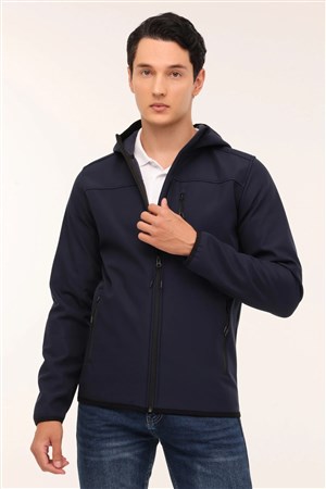 Kinetix Basic Erkek Softshell Mont 101784167 Lacivert
