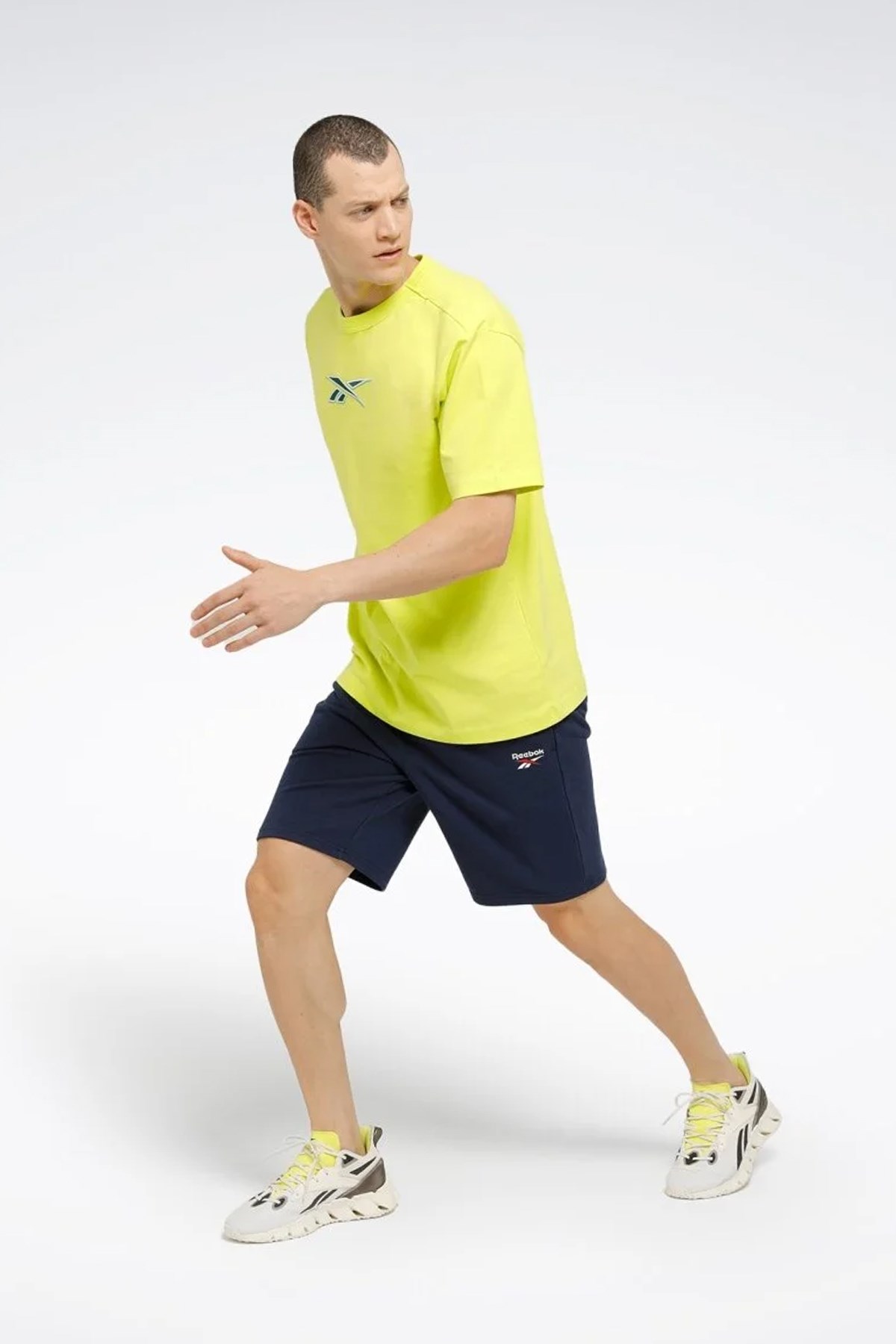 Reebok Identity Small Logo Erkek Şort 101864605 Lacivert