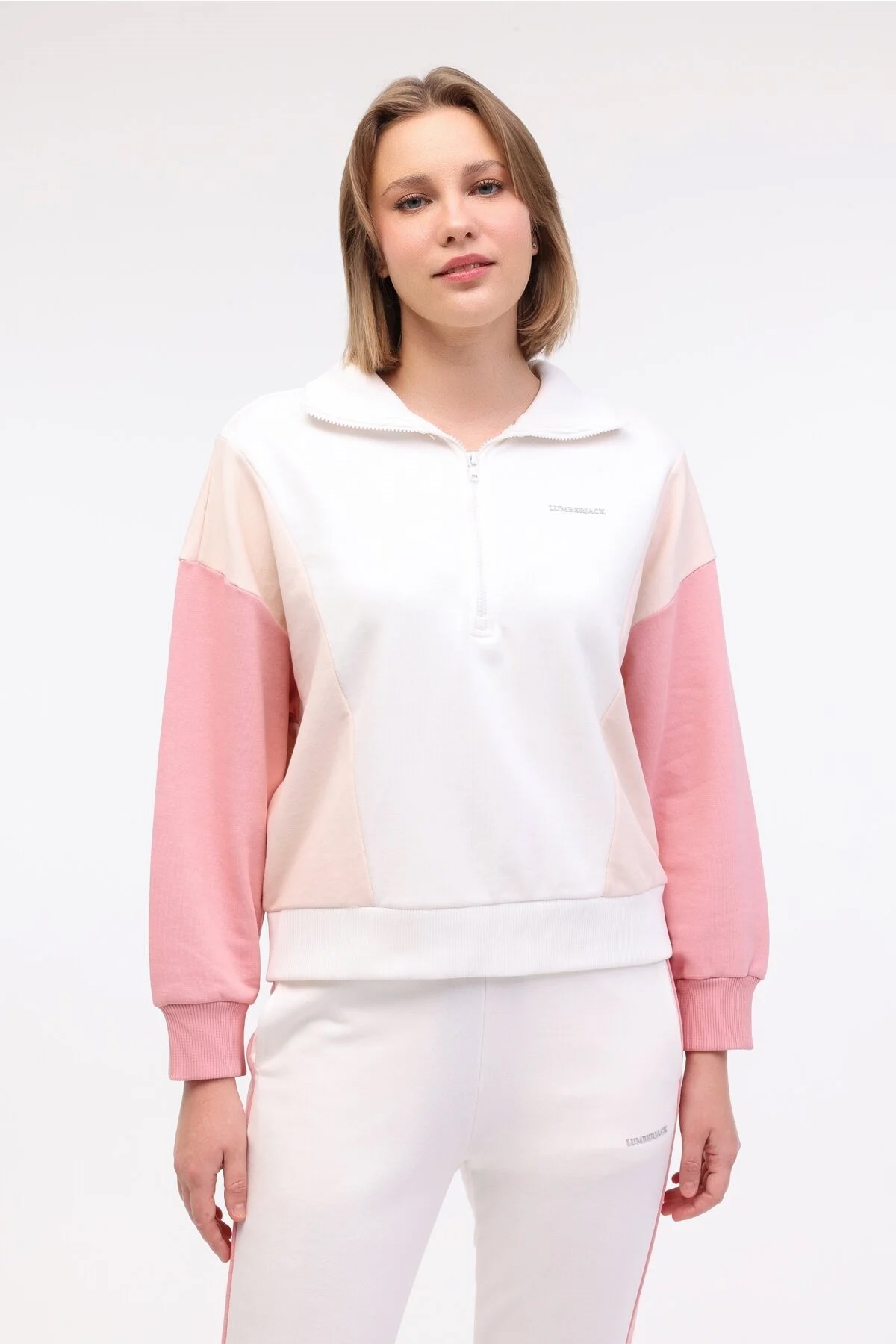 Lumberjack   Annabel-C 16Ck927 5Fx Kadın Sweatshirt Mavi