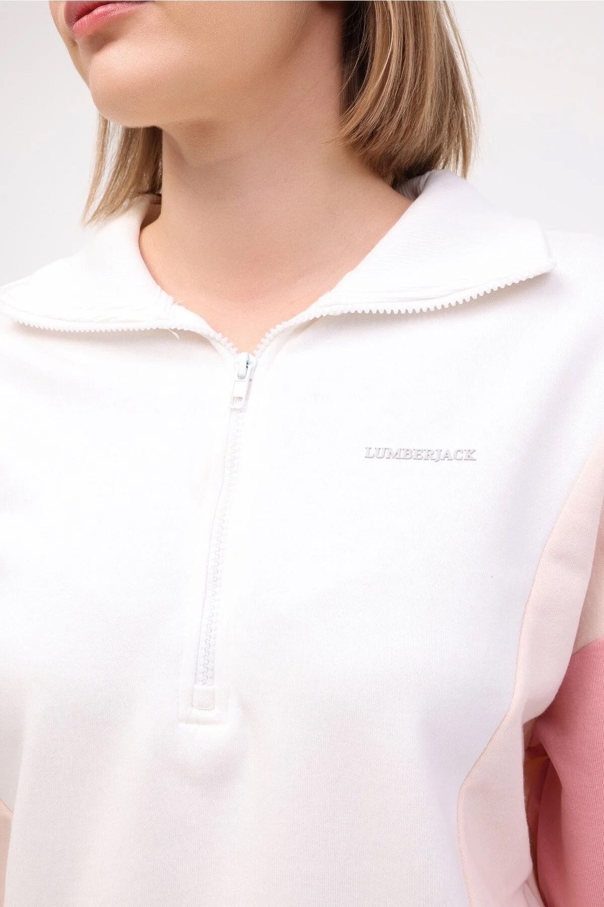 Lumberjack   Annabel-C 16Ck927 5Fx Kadın Sweatshirt Mavi