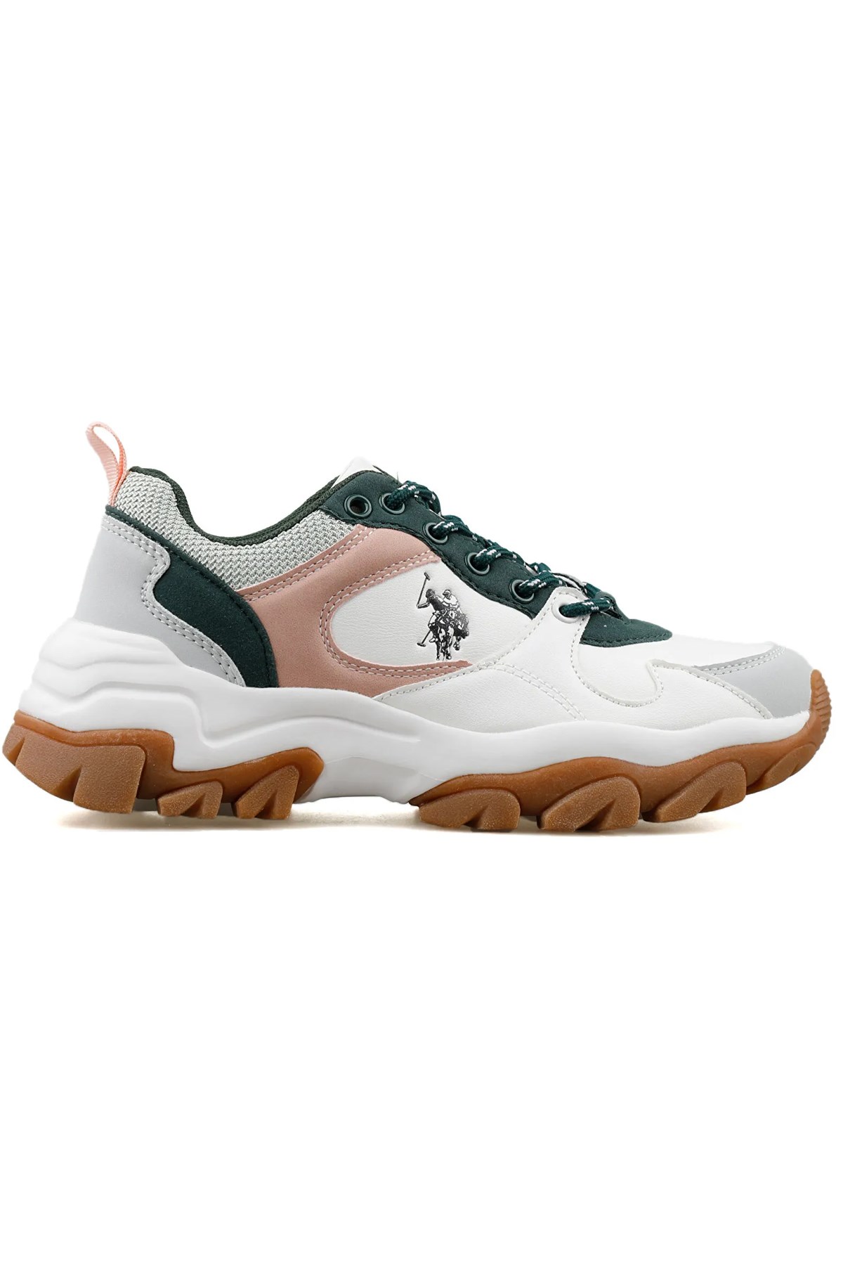 U.S. Polo Assn. Tracky 5Fx Kadın Spor Ayakkabı Beyaz