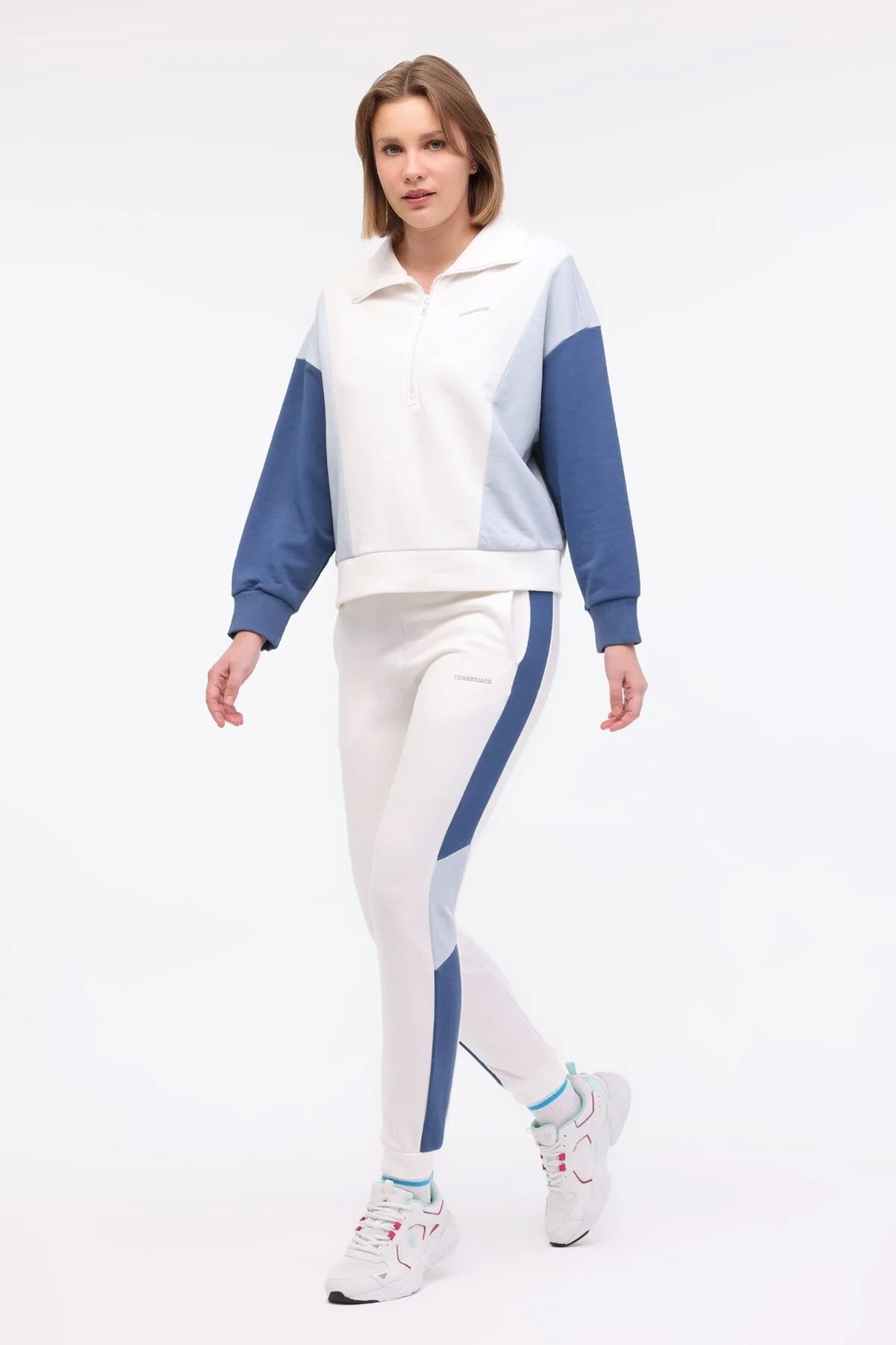 Lumberjack   Annabel-C 16Ck927 5Fx Kadın Sweatshirt Mavi