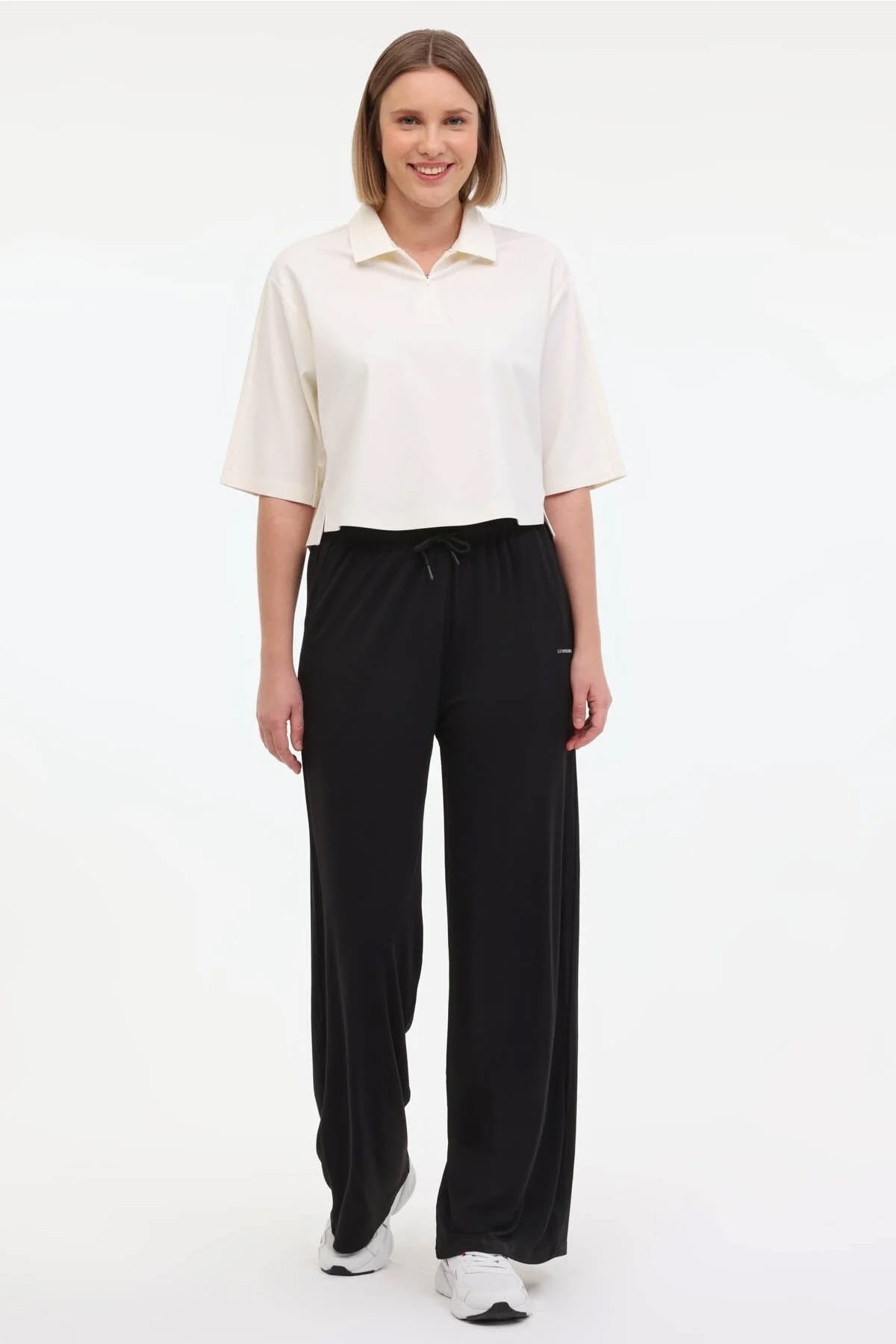 Lumberjack   Jub 12Bkk81 5Fx Kadın Tişört Beyaz