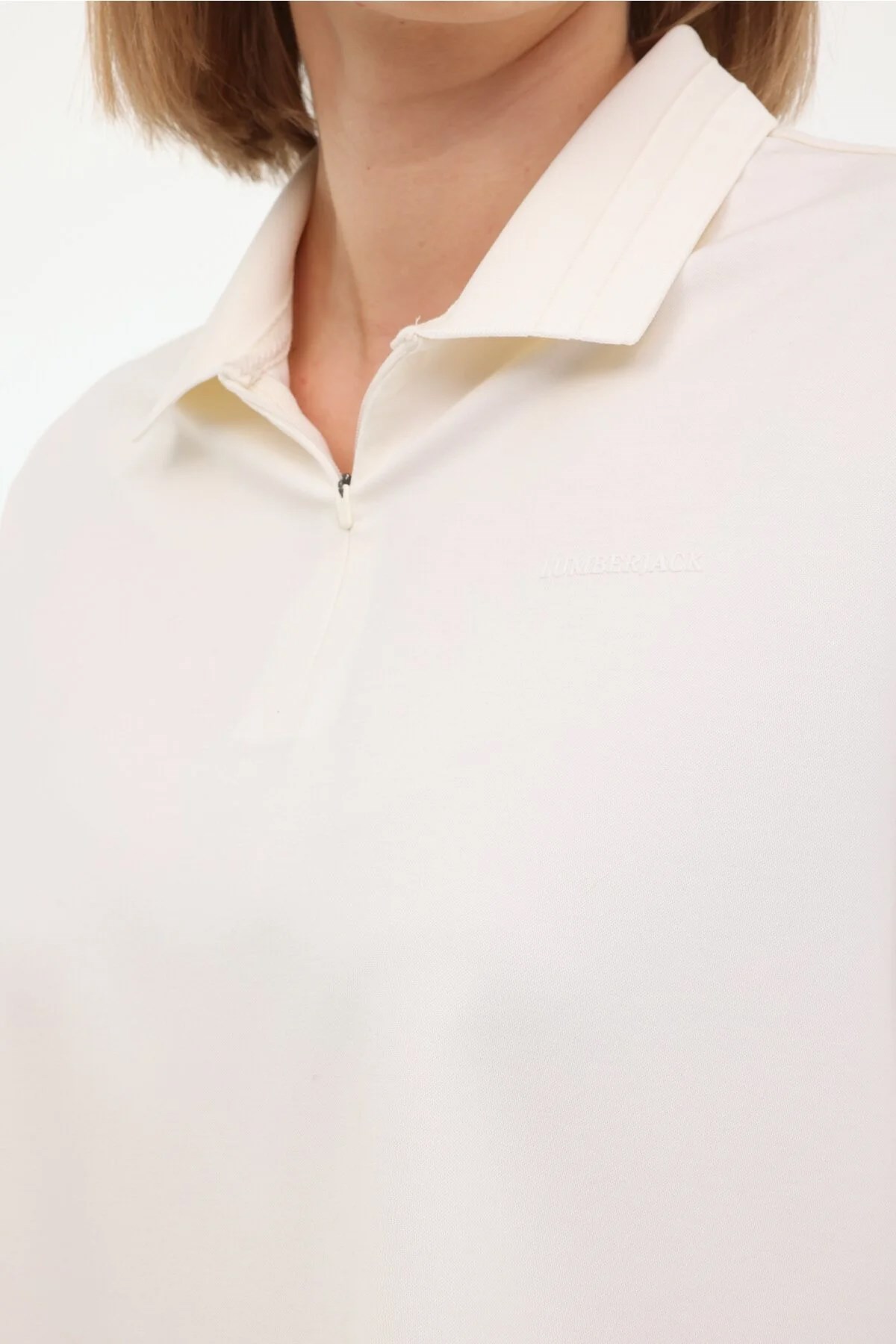 Lumberjack   Jub 12Bkk81 5Fx Kadın Tişört Beyaz