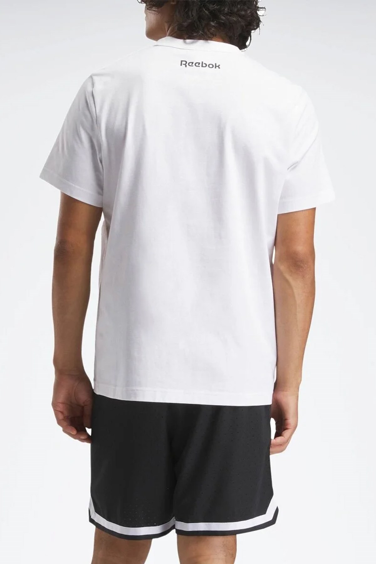 Reebok Basketbol Erkek Tişört Beyaz