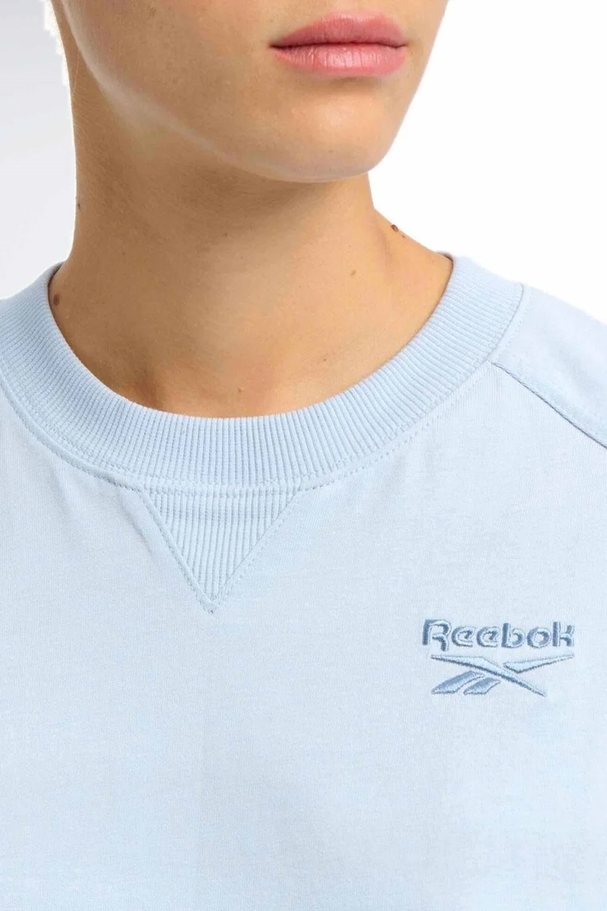 Reebok Icon Elements Kadın Tişört Mavi