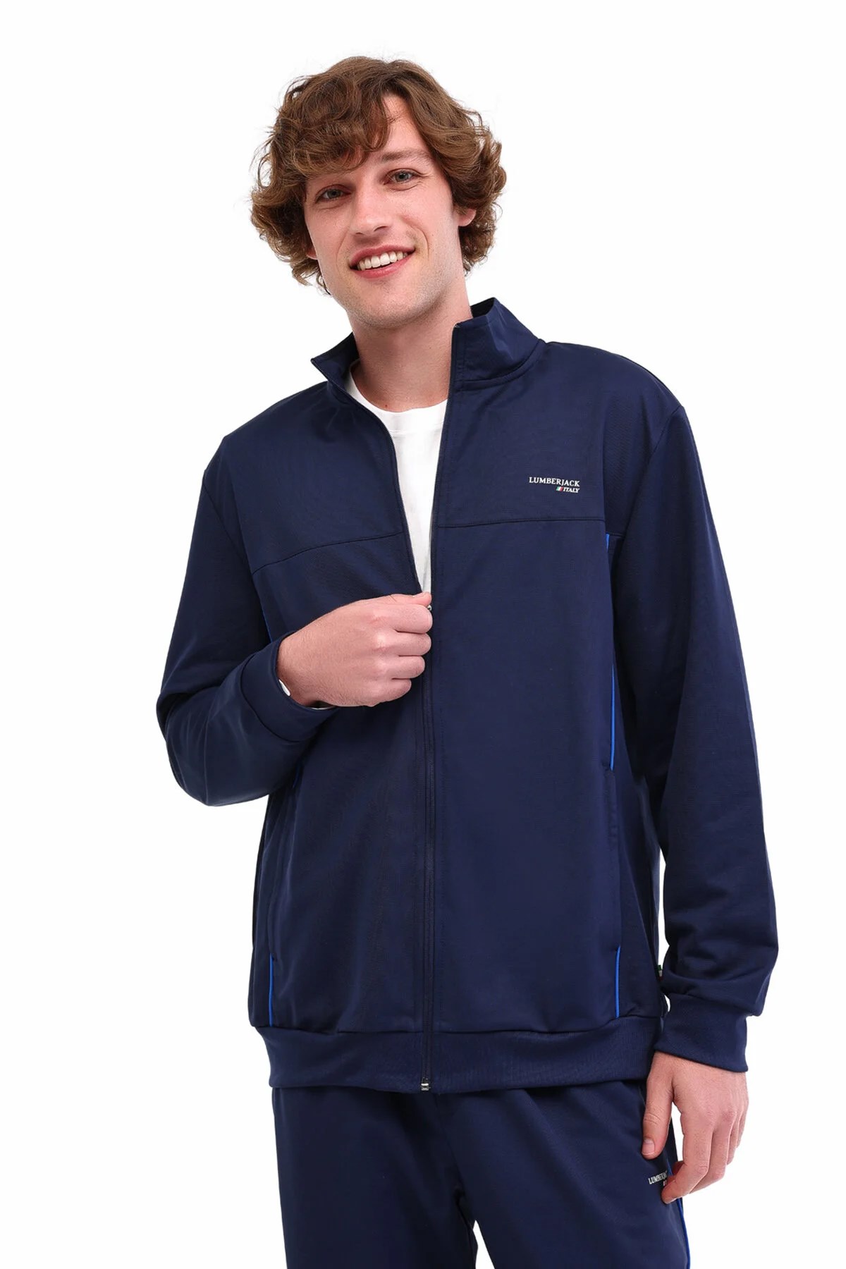 Lumberjack Fall 18itl705 5Pr Erkek Sweatshirt 102024100 Lacivert