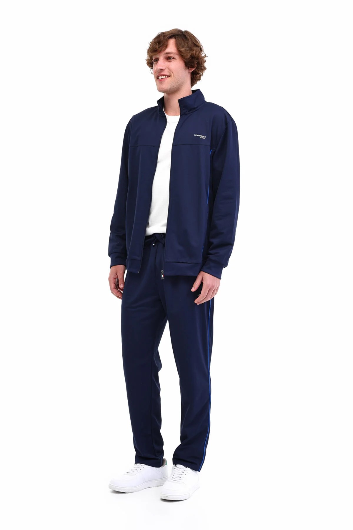 Lumberjack Fall 18itl705 5Pr Erkek Sweatshirt 102024100 Lacivert