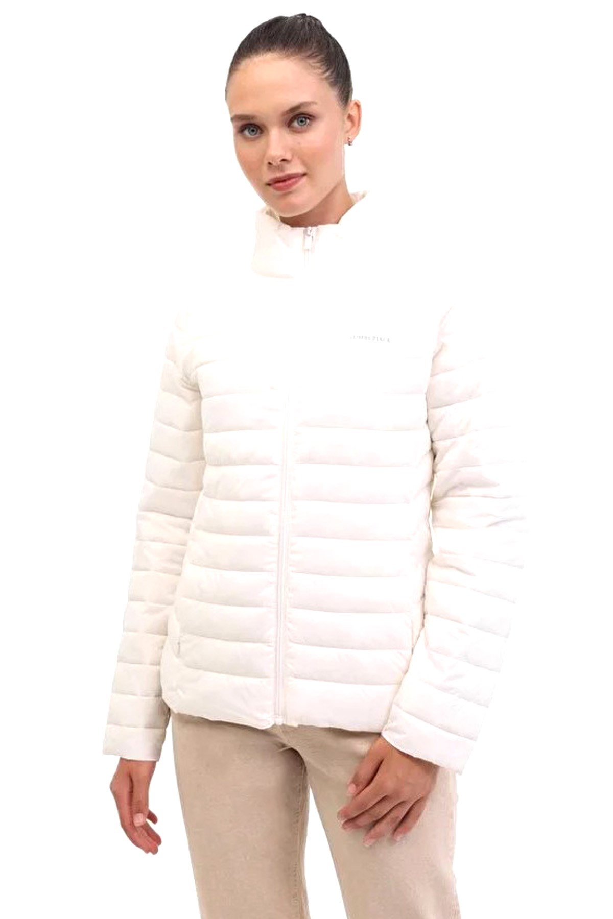 Lumberjack Wb Padded 1Sn28 5Pr Kadın Mont 102026858 Bej
