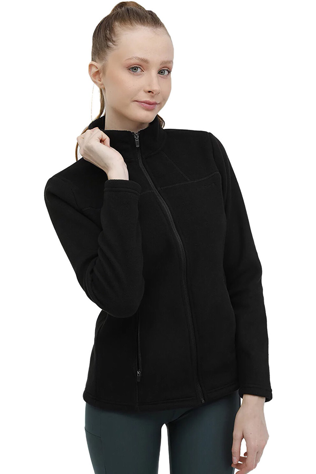 Lumberjack Polar 7Sn158 5Pr Kadın Sweatshirt 102033313 Siyah