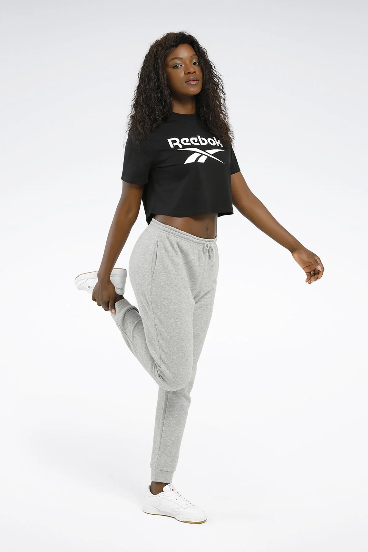 Reebok New Id Reg CrpKadın Tişört Siyah