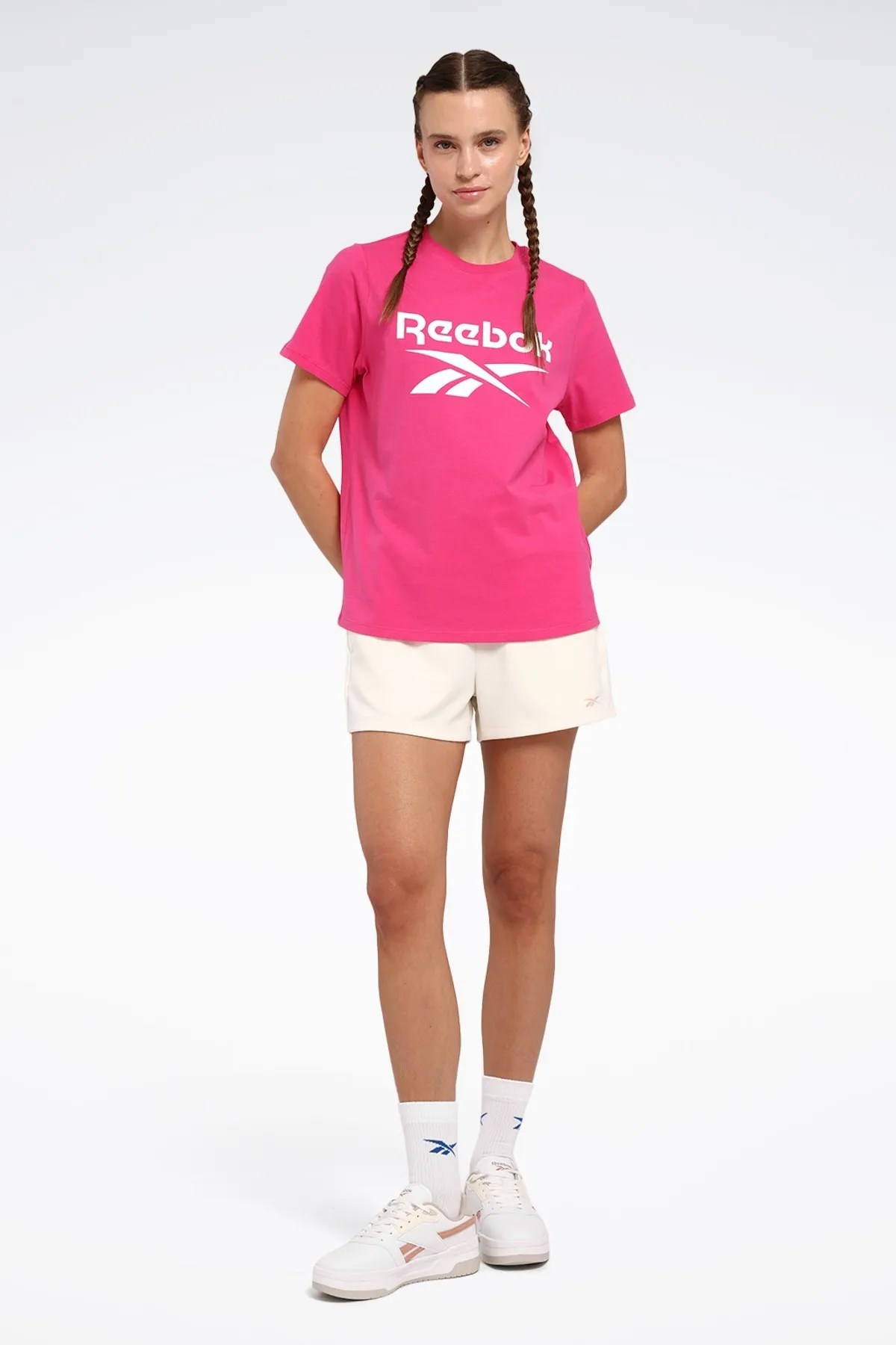 Reebok New Id Reg Tee Erkek Tişört Pembe
