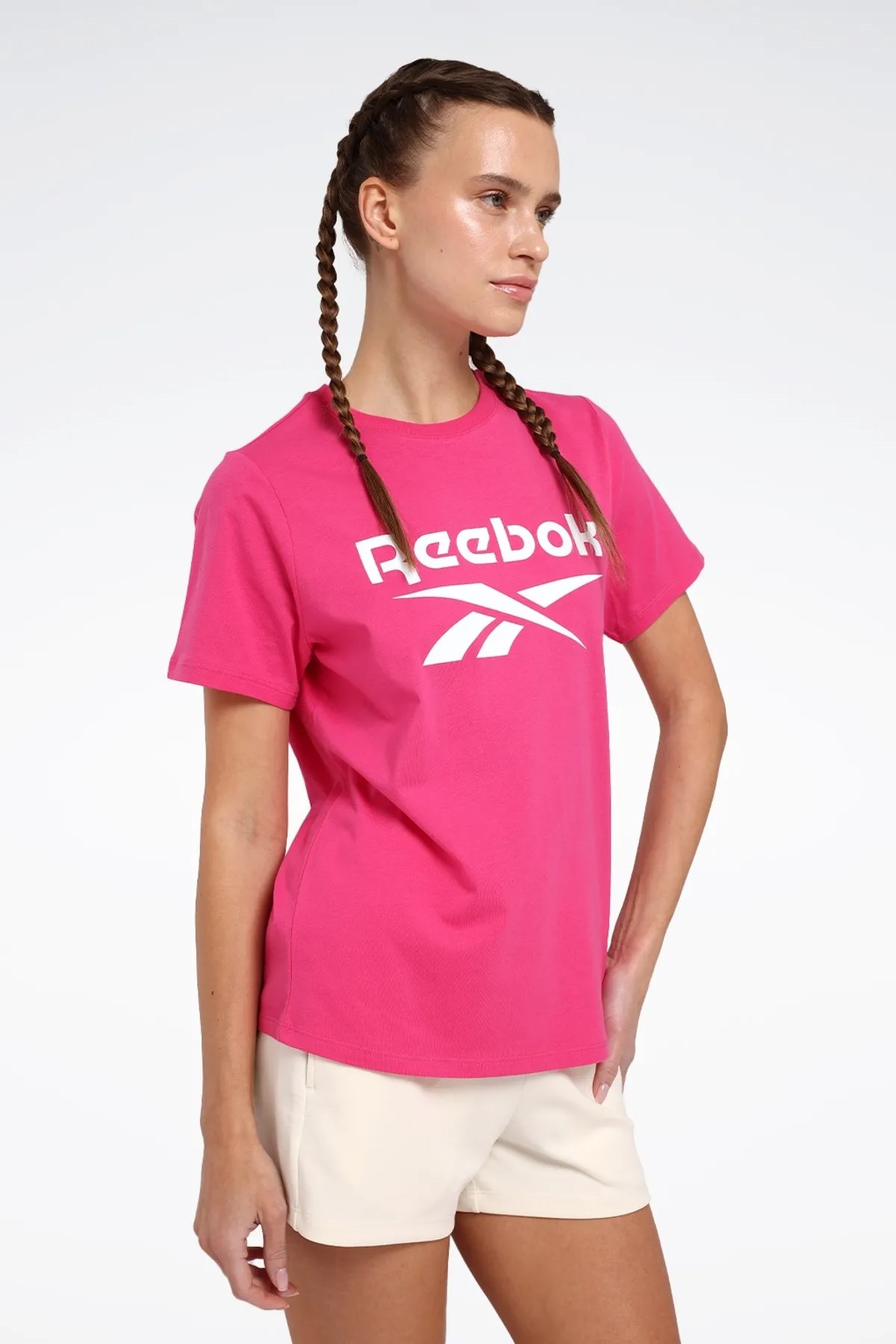 Reebok New Id Reg Tee Erkek Tişört Pembe