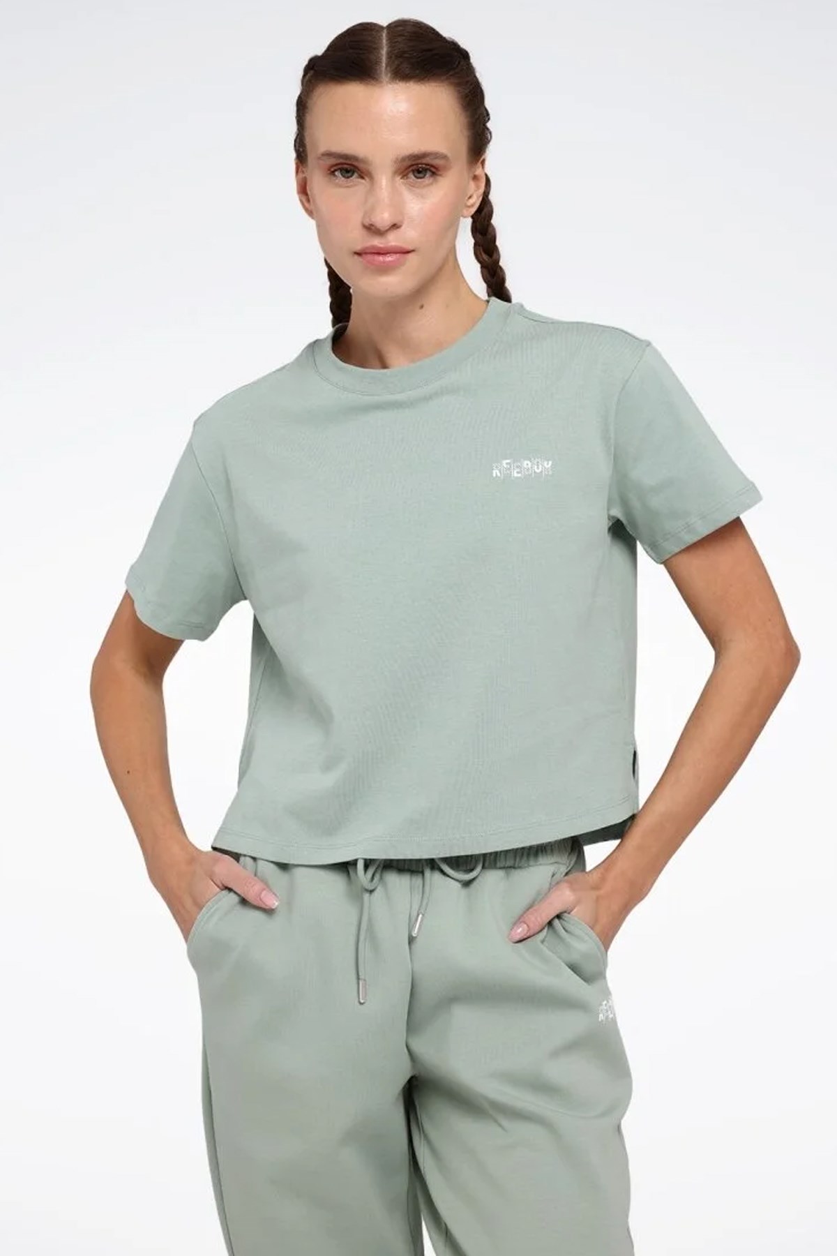 Reebok Kıkıs Tee Kadın Tişört Mavi