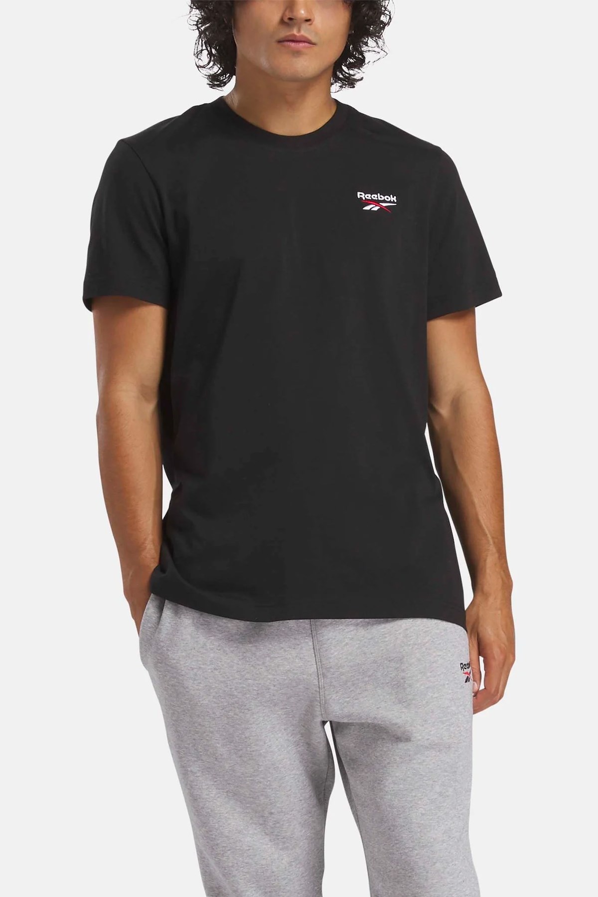 Reebok New Id Reg Sl Erkek Tişört Siyah
