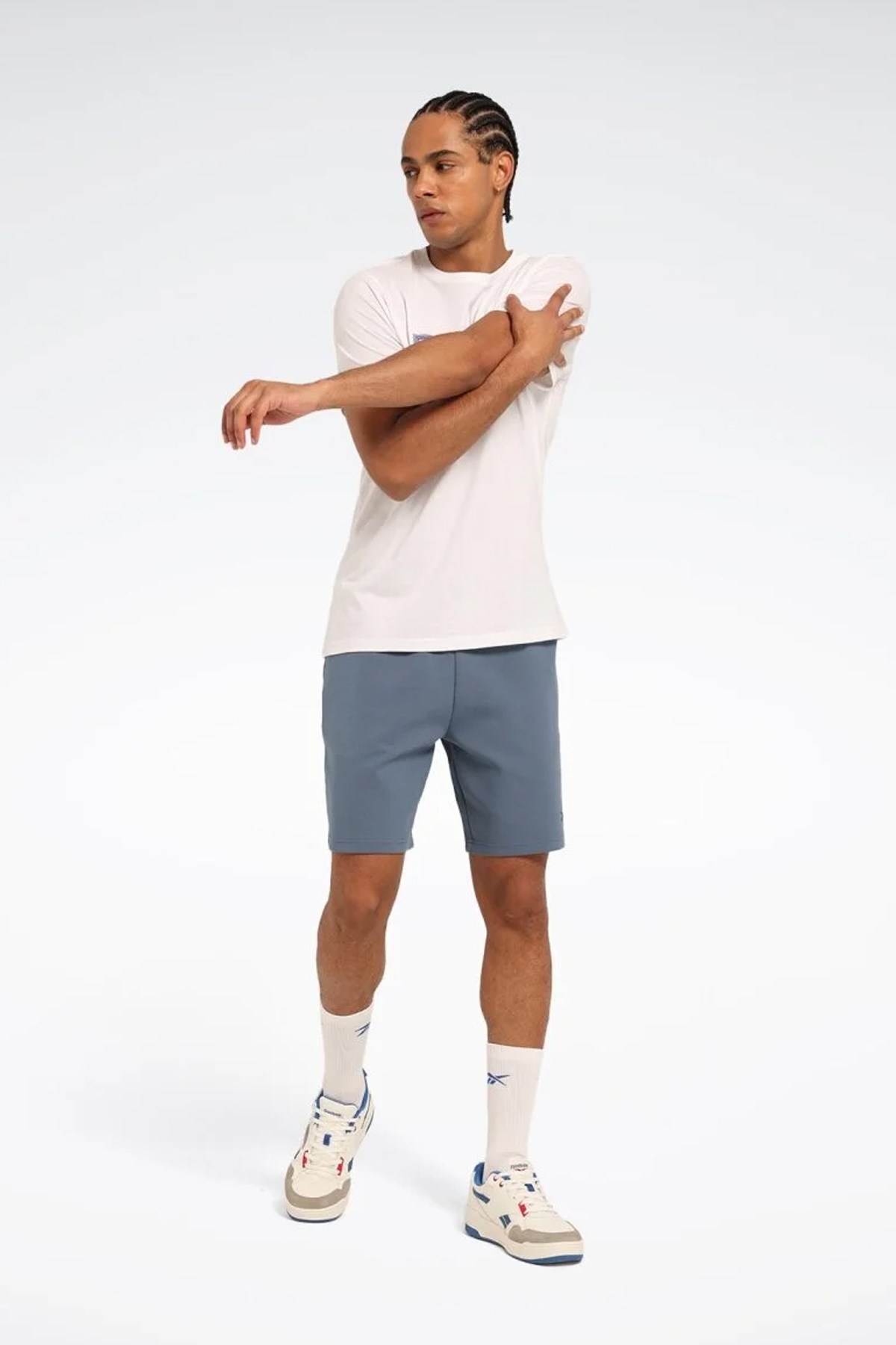 Reebok New Id Reg Tee Erkek Tişört Beyaz