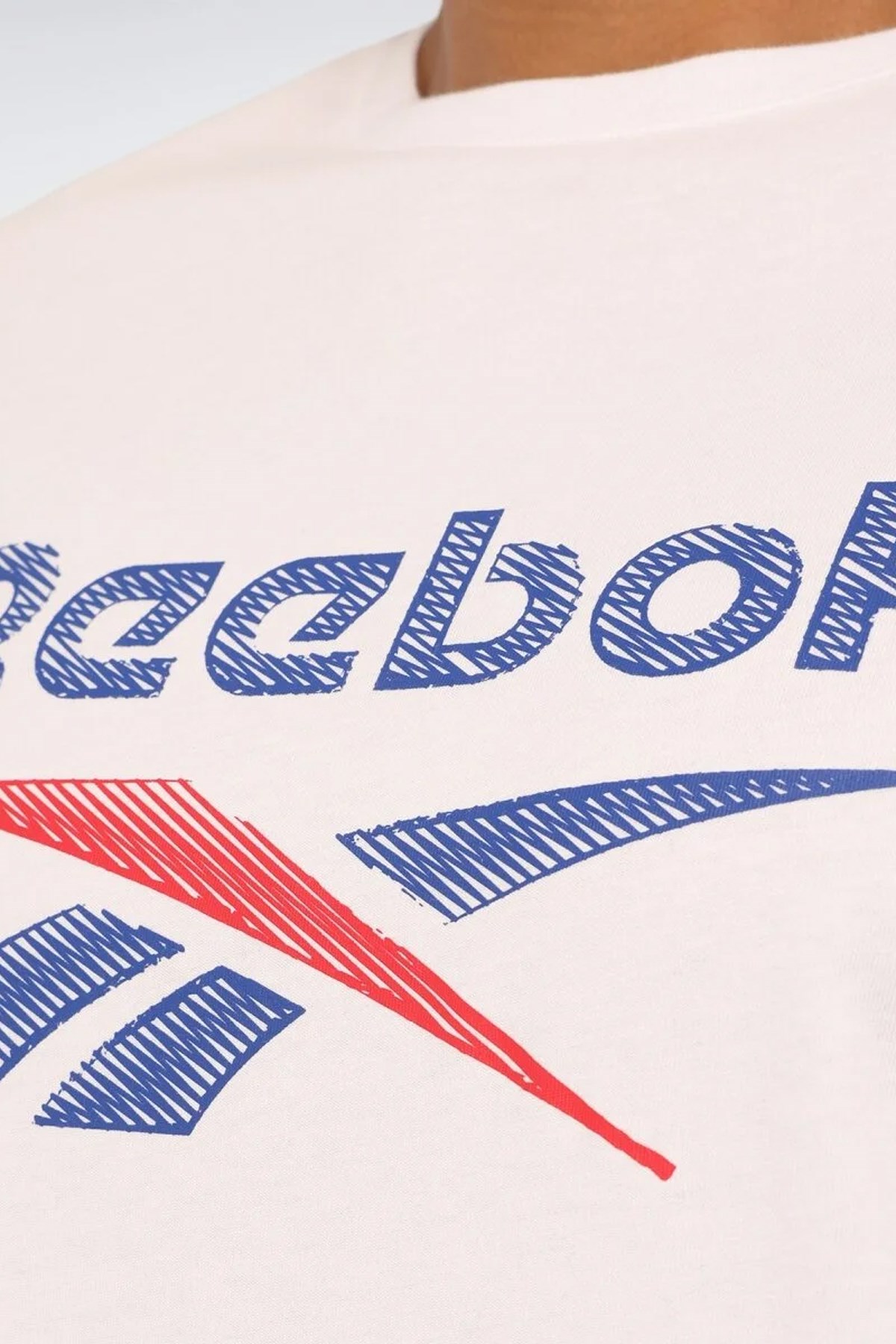 Reebok New Id Reg Tee Erkek Tişört Beyaz