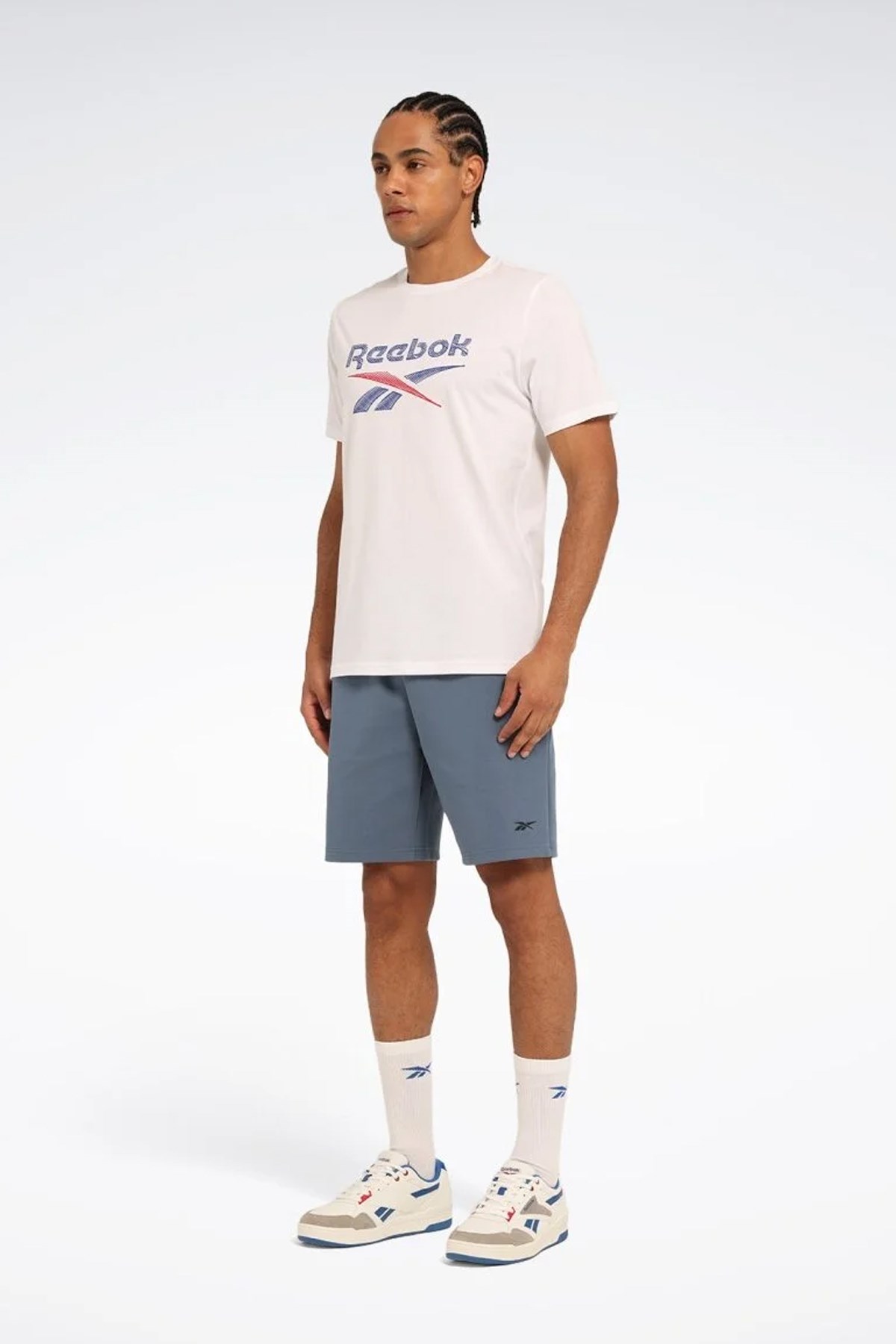 Reebok New Id Reg Tee Erkek Tişört Beyaz