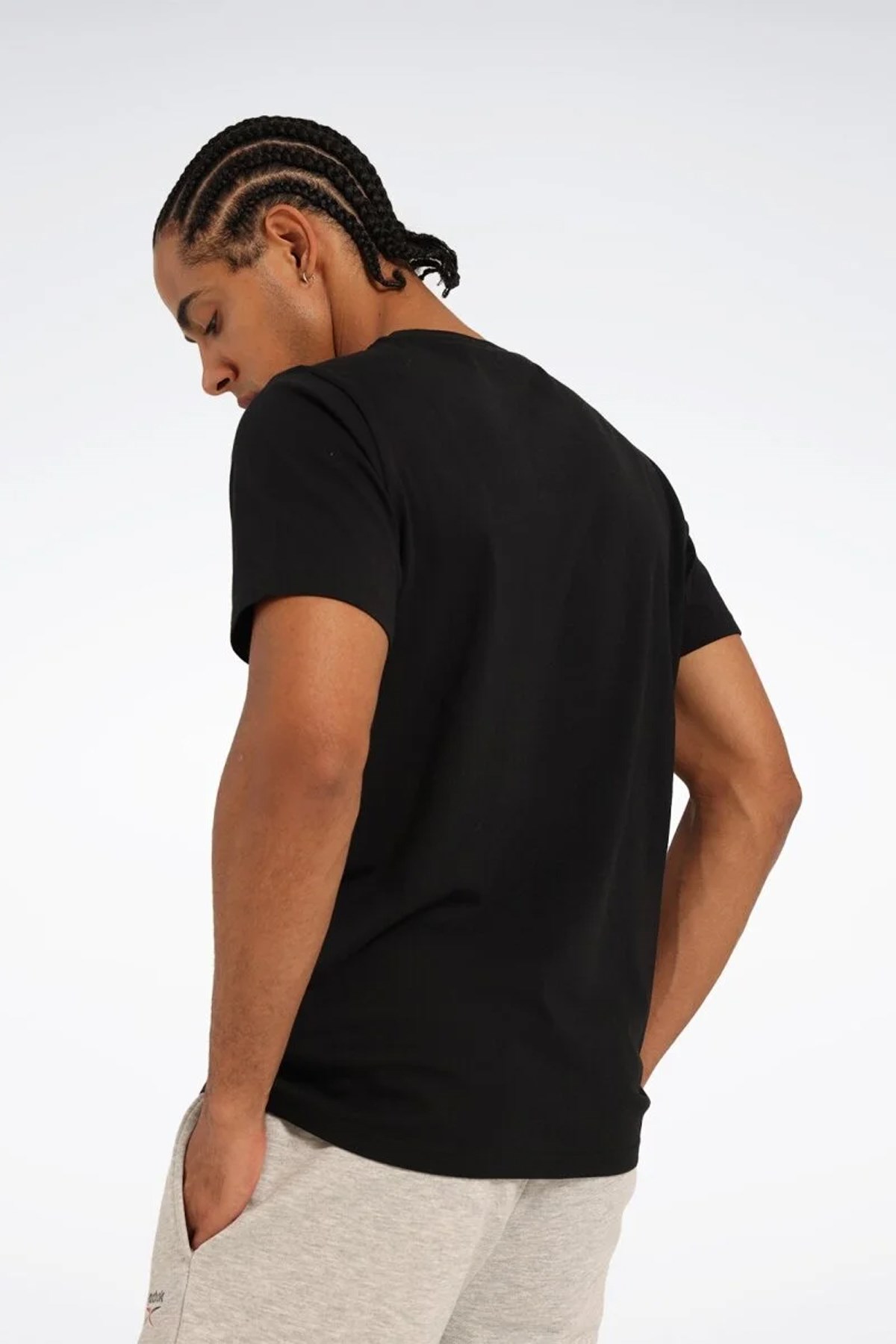 Reebok New Id Reg Tee Erkek Tişört Siyah