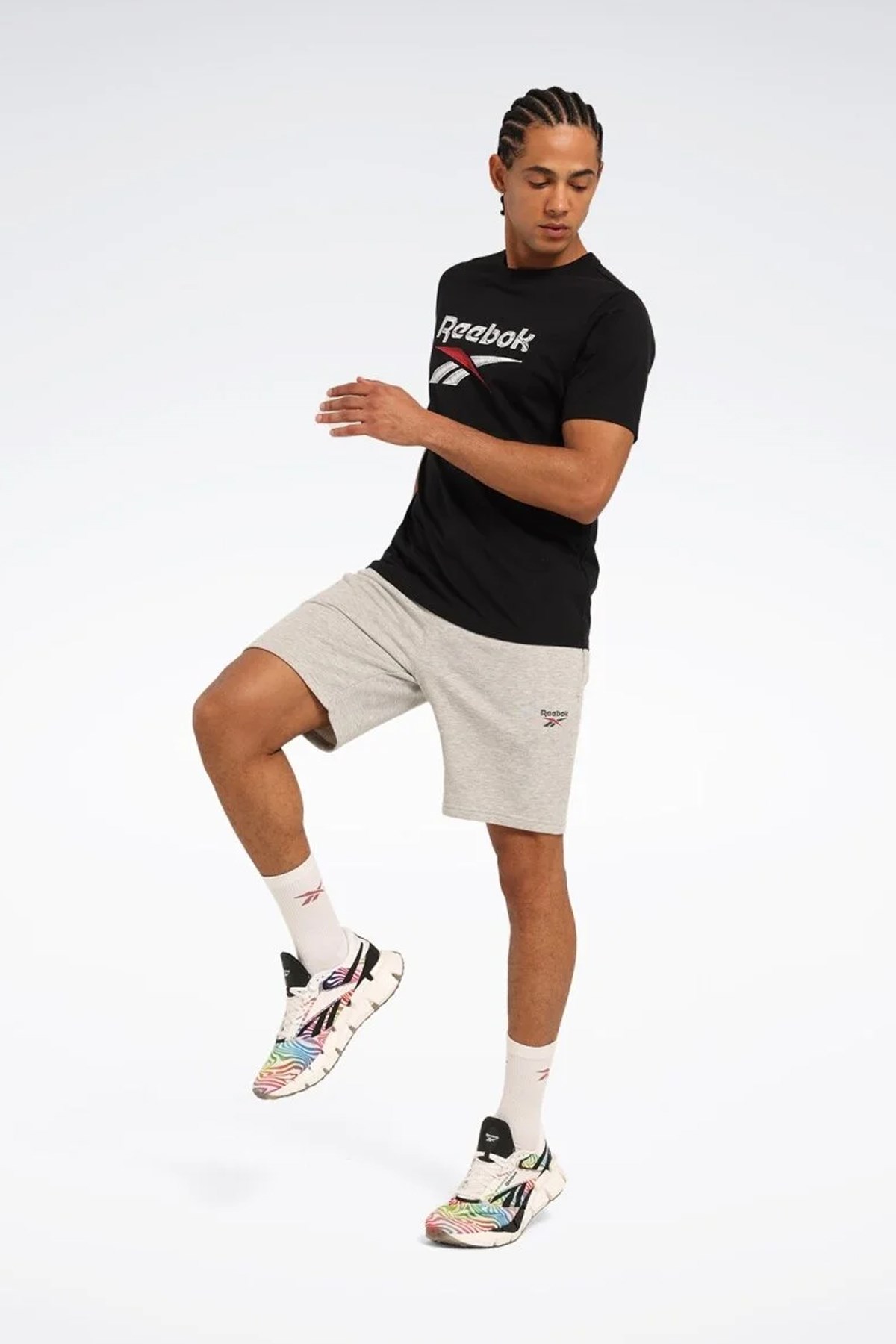 Reebok New Id Reg Tee Erkek Tişört Siyah
