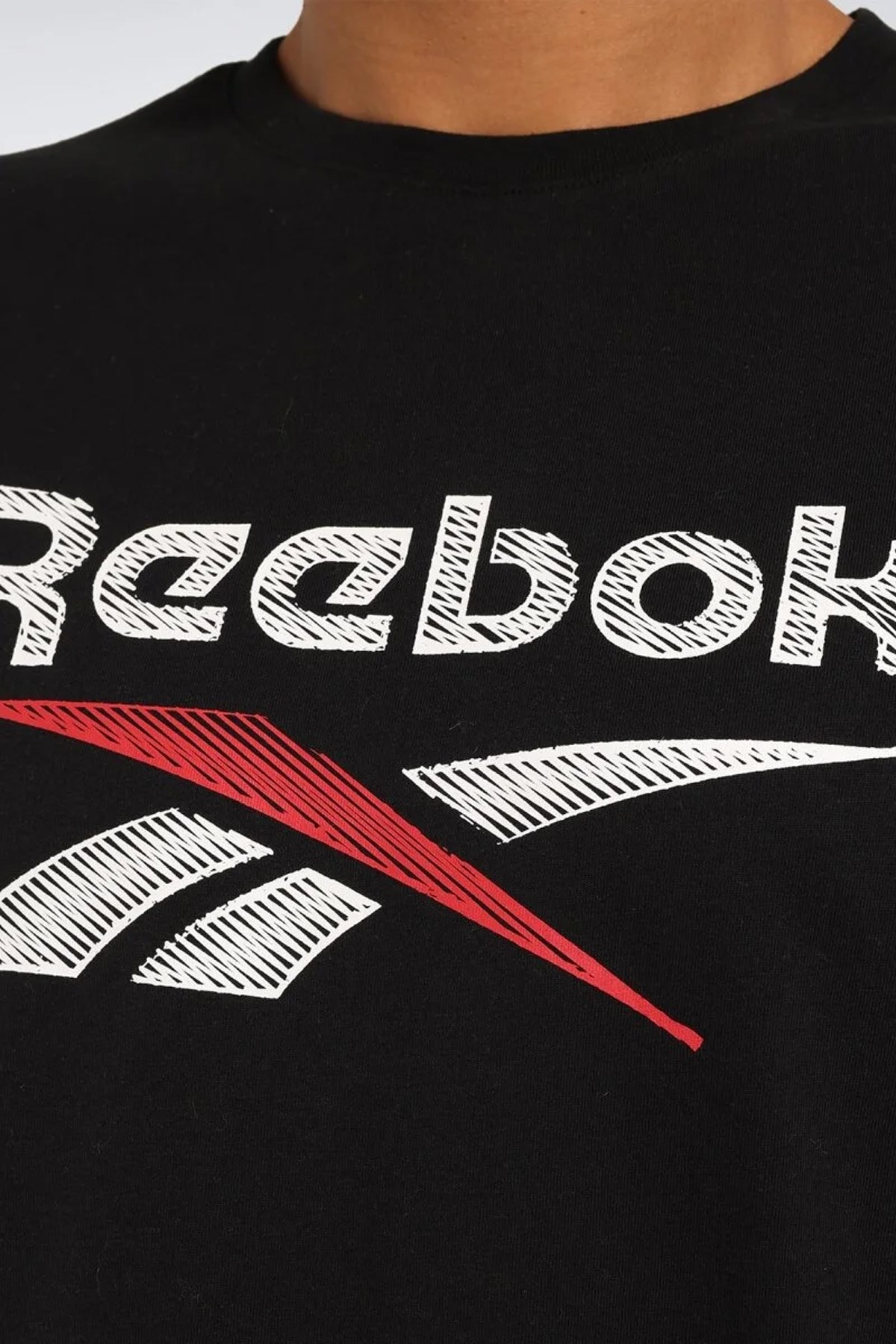 Reebok New Id Reg Tee Erkek Tişört Siyah