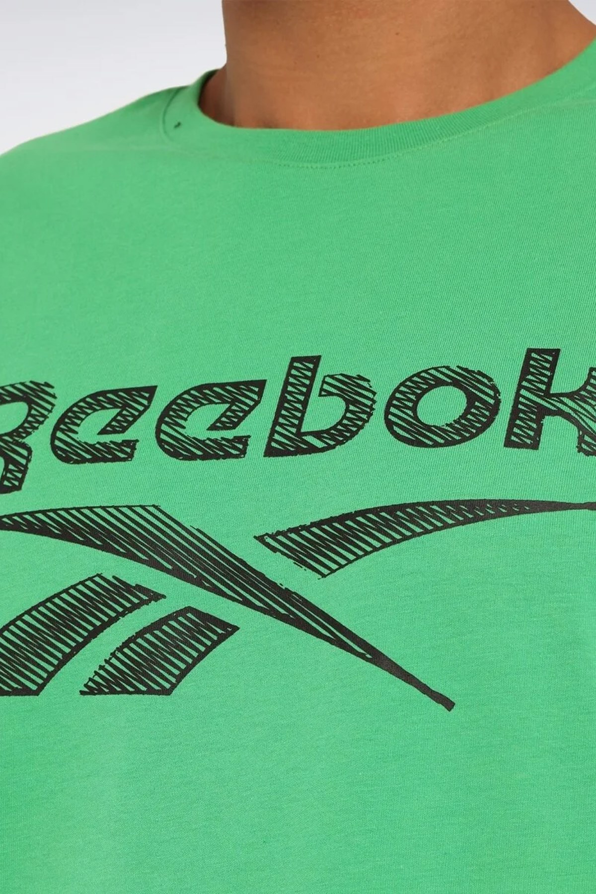 Reebok New Id Reg Tee Erkek Tişört Yeşil