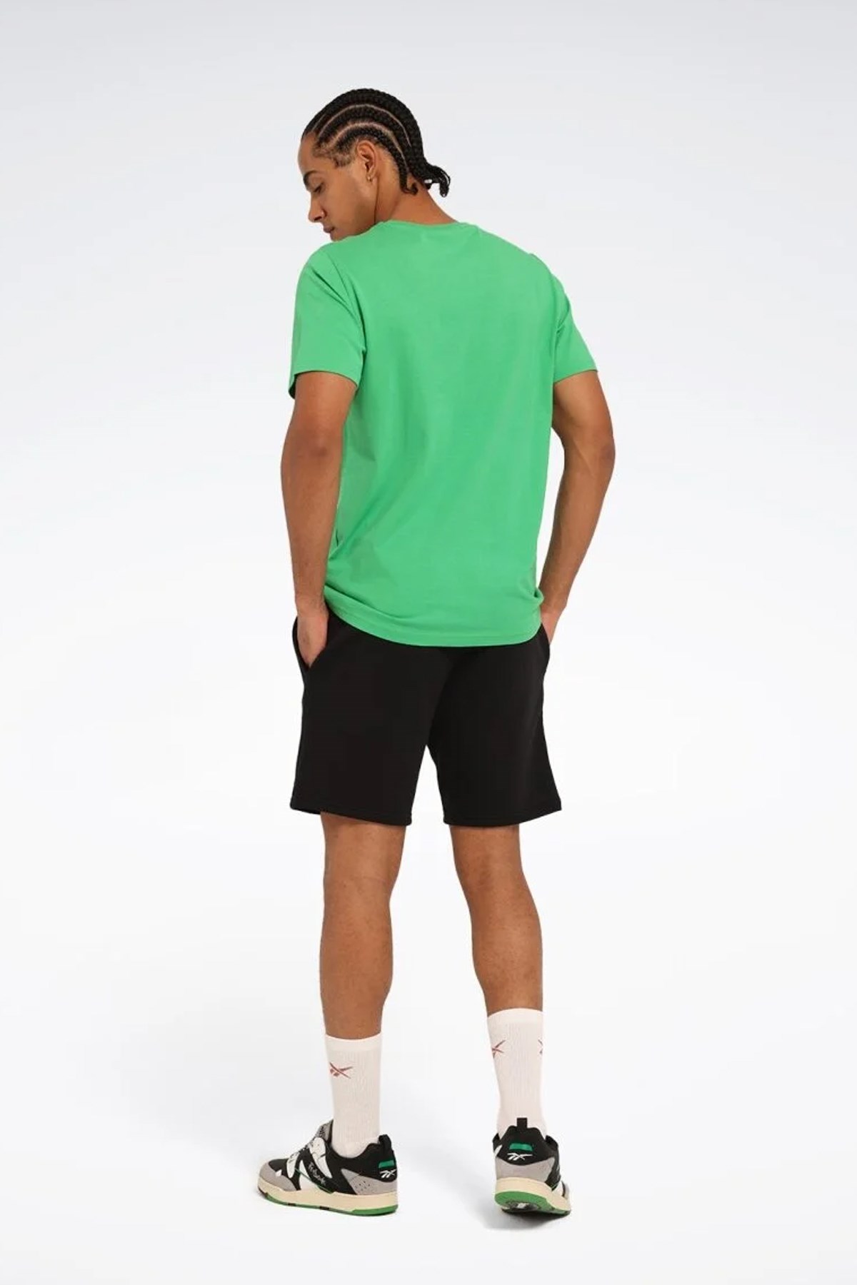 Reebok New Id Reg Tee Erkek Tişört Yeşil