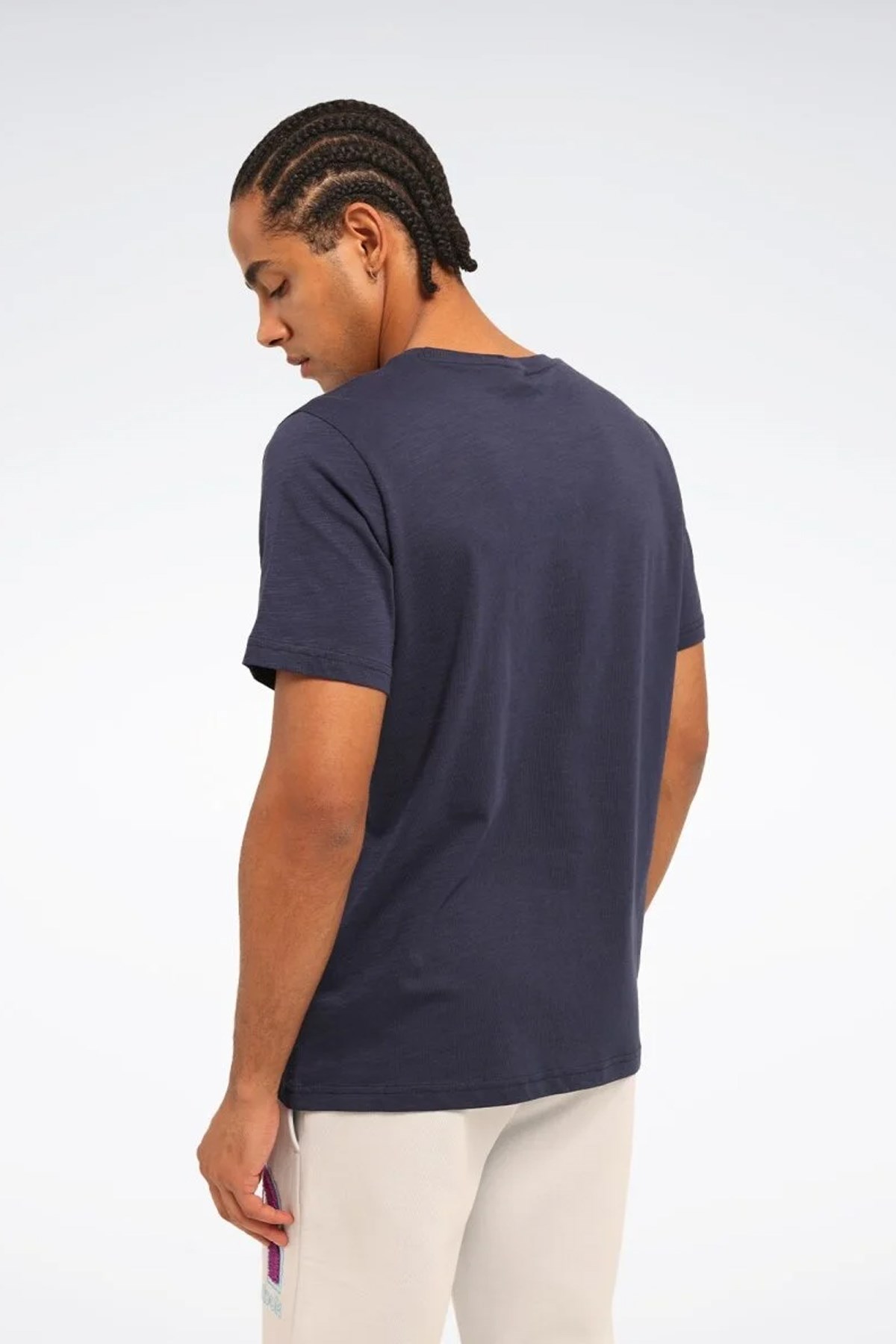Reebok Sumth Tee Erkek Tişört Lacivert