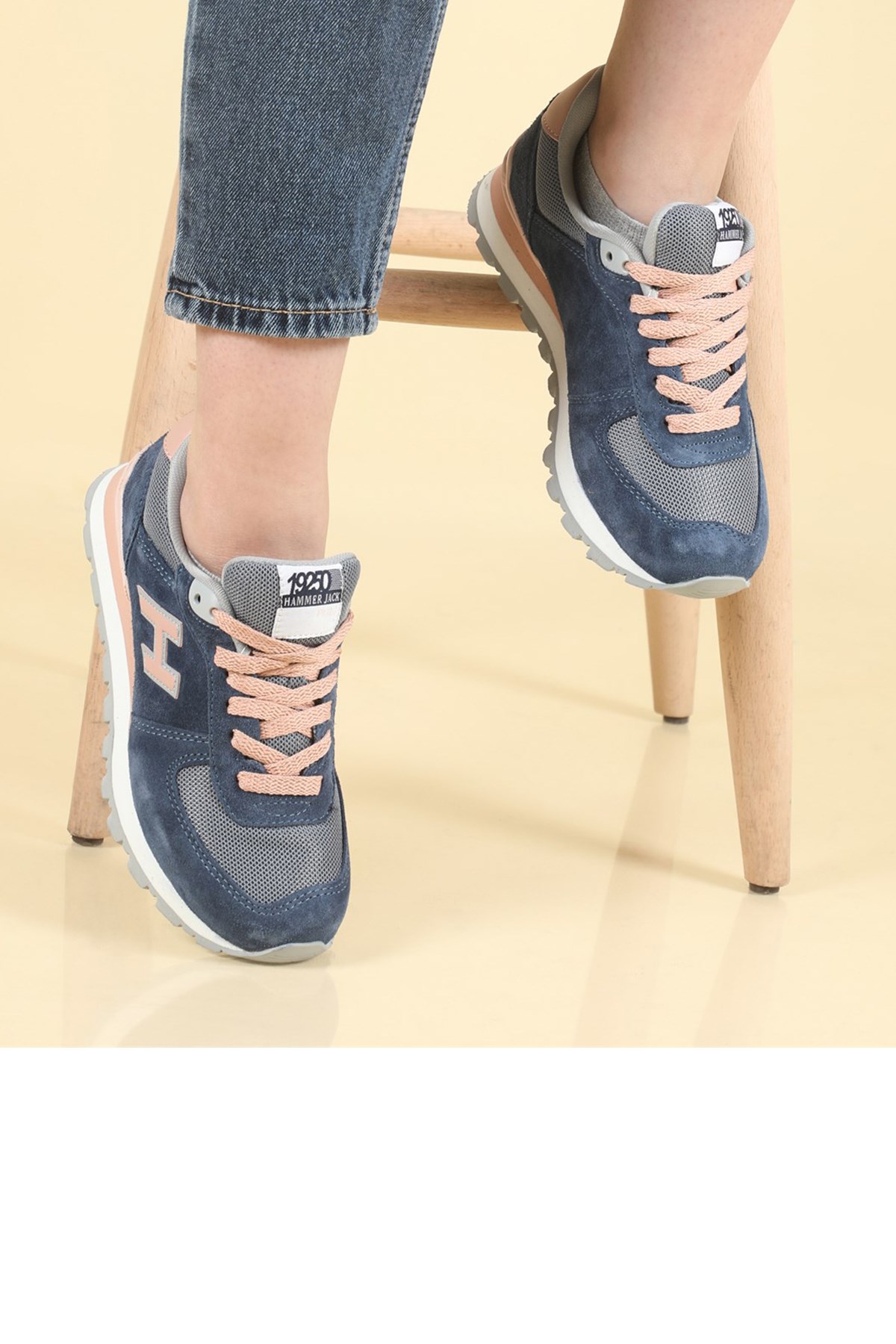 Hammer Jack Peru Kadın Günlük Ayakkabı 102 19250-G İndigo