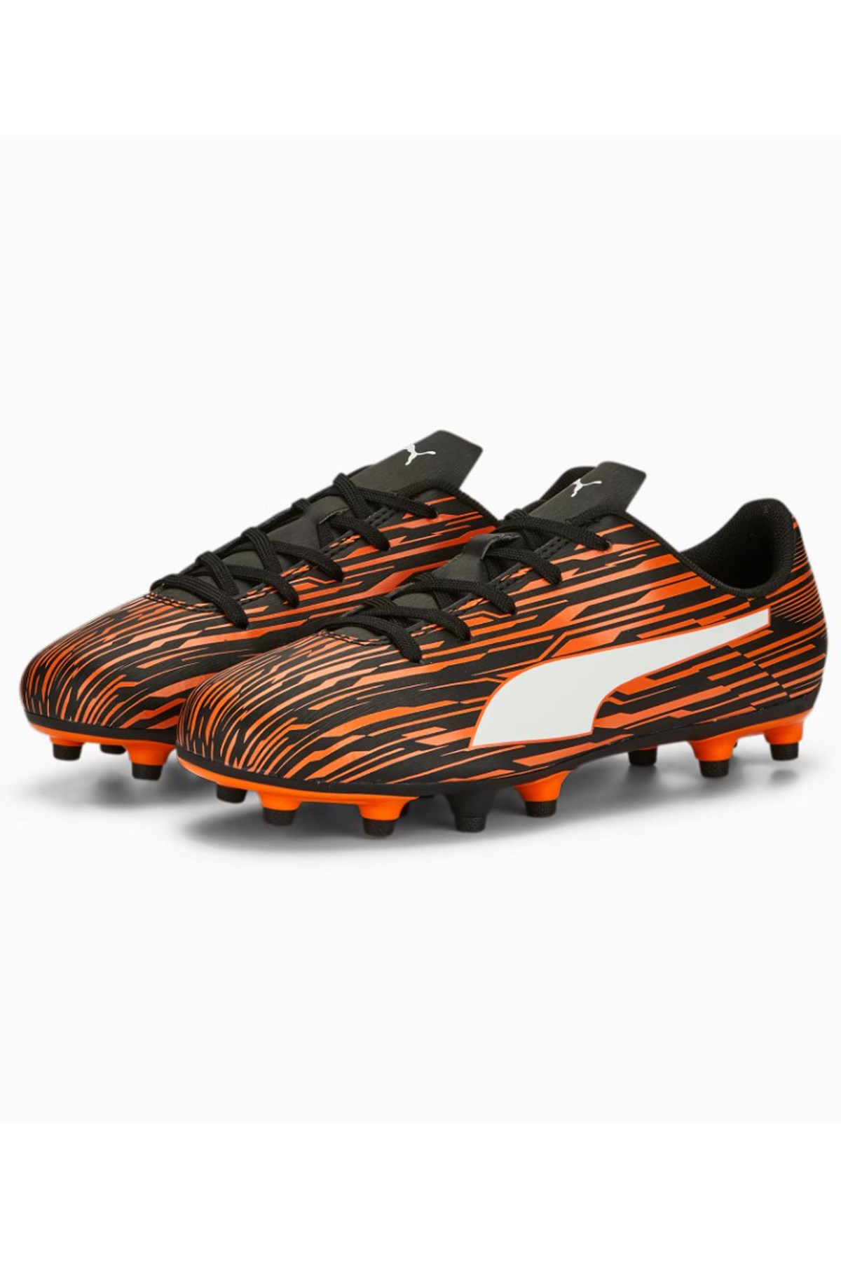 Puma Rapido III FG/AG Jr Çocuk Krampon 10657609 Turuncu