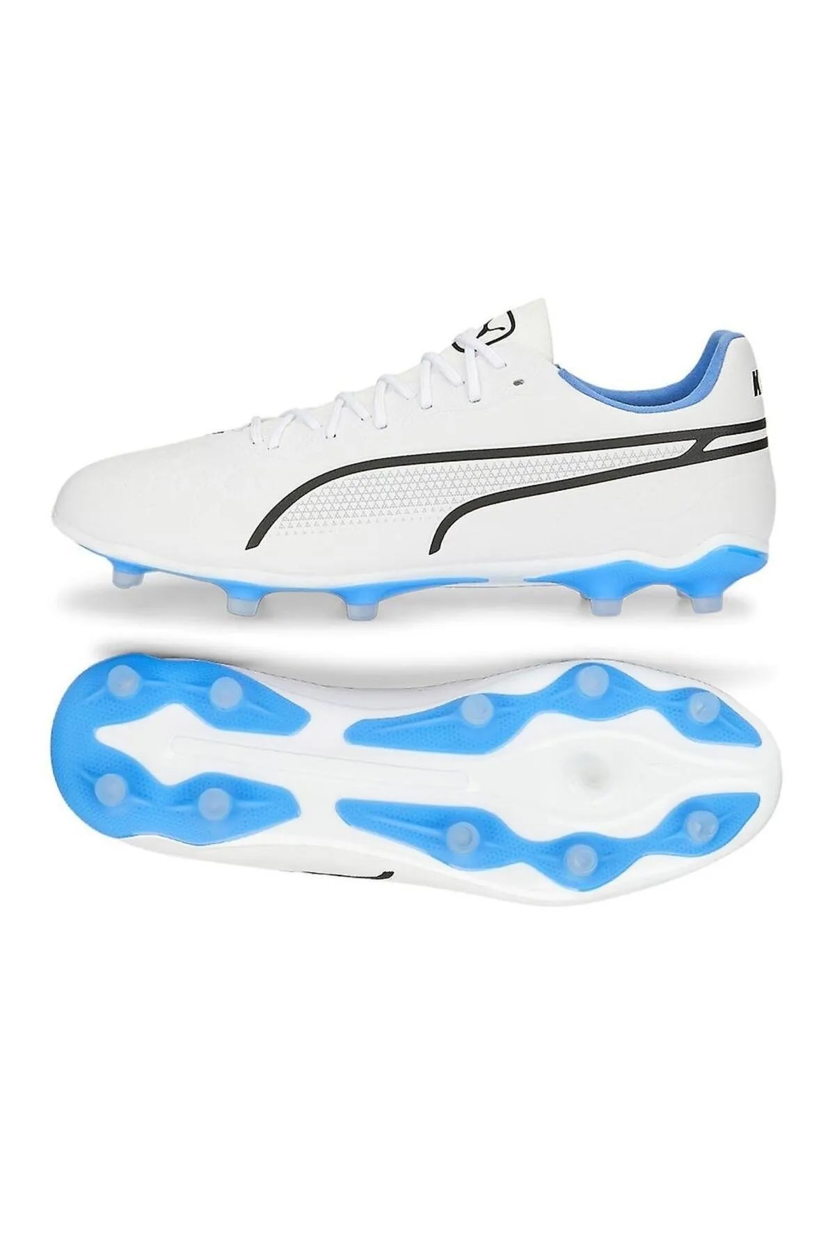 Puma King Pro FG/AG Erkek Krampon 10709901 Beyaz