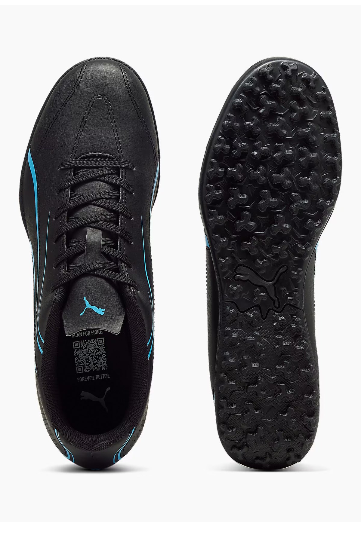 Puma Vitoria TT Erkek Halı Saha Ayakkabısı 10748405 Siyah