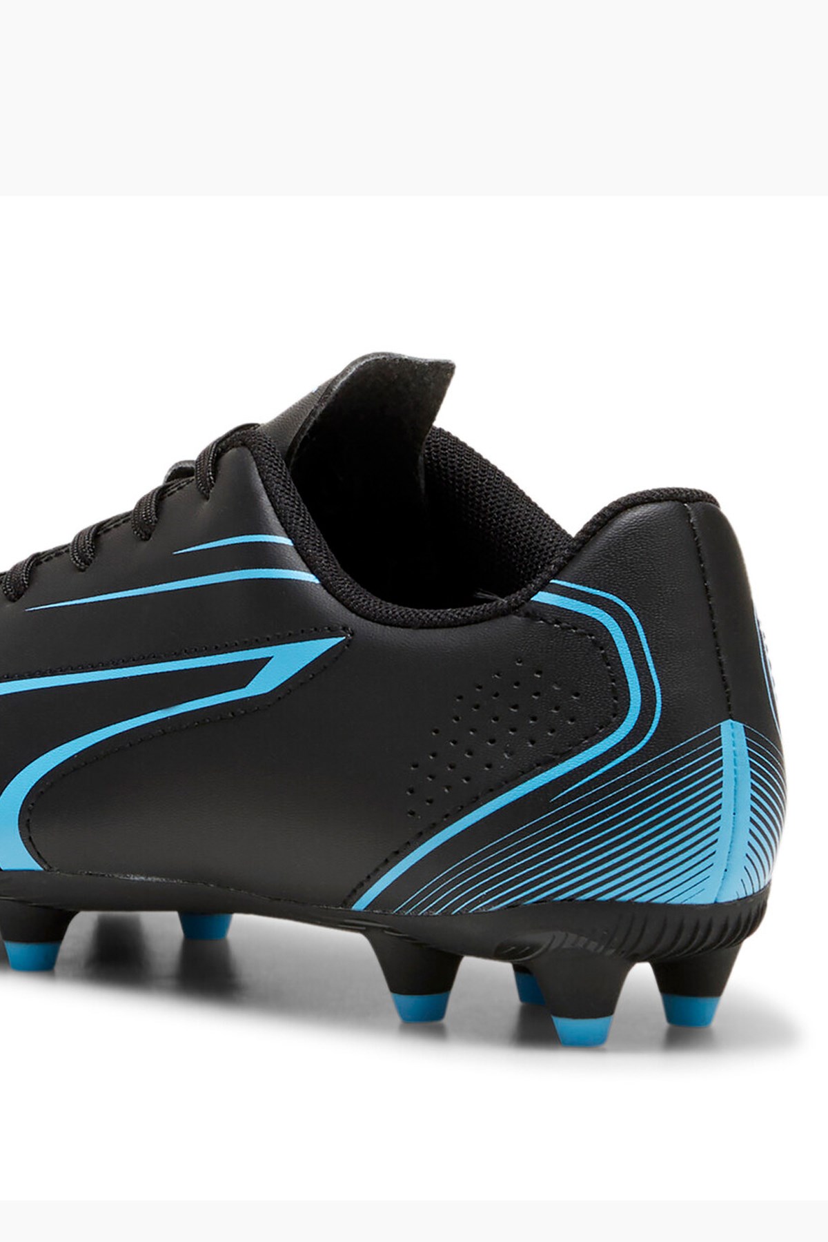 Puma Vitoria FG/AG Jr Çocuk Krampon 10748605 Siyah