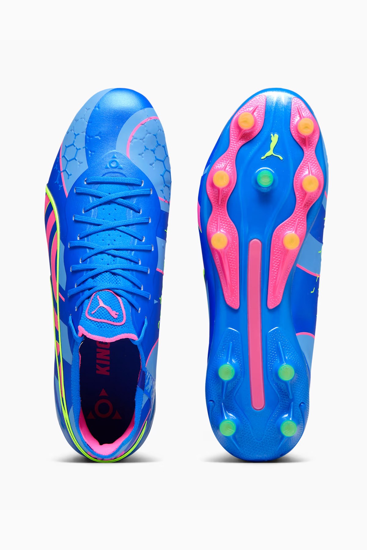 Puma Kıng Ultımate Energy Fg/Ag Pro Krampon 10755301 Mavi