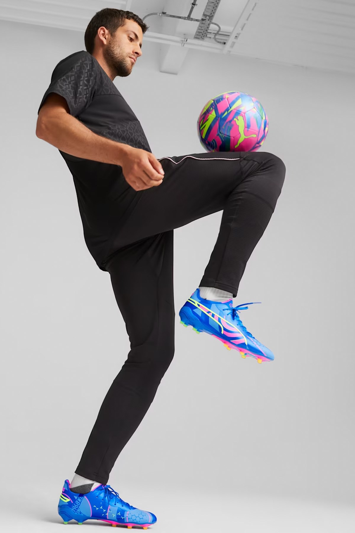 Puma Kıng Ultımate Energy Fg/Ag Pro Krampon 10755301 Mavi