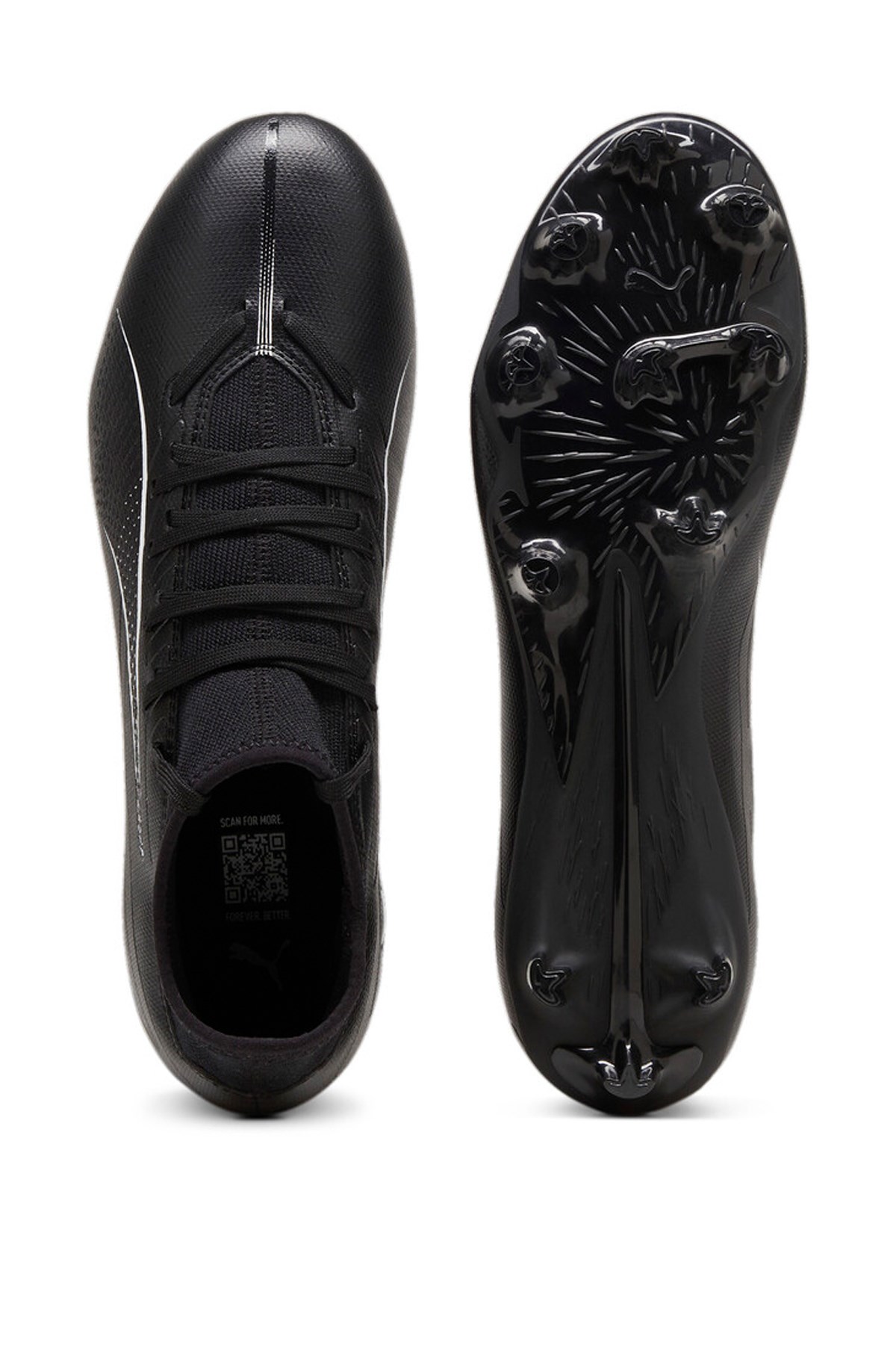 Puma Ultra 5 Play FG/AG Erkek Krampon 10768802 Siyah
