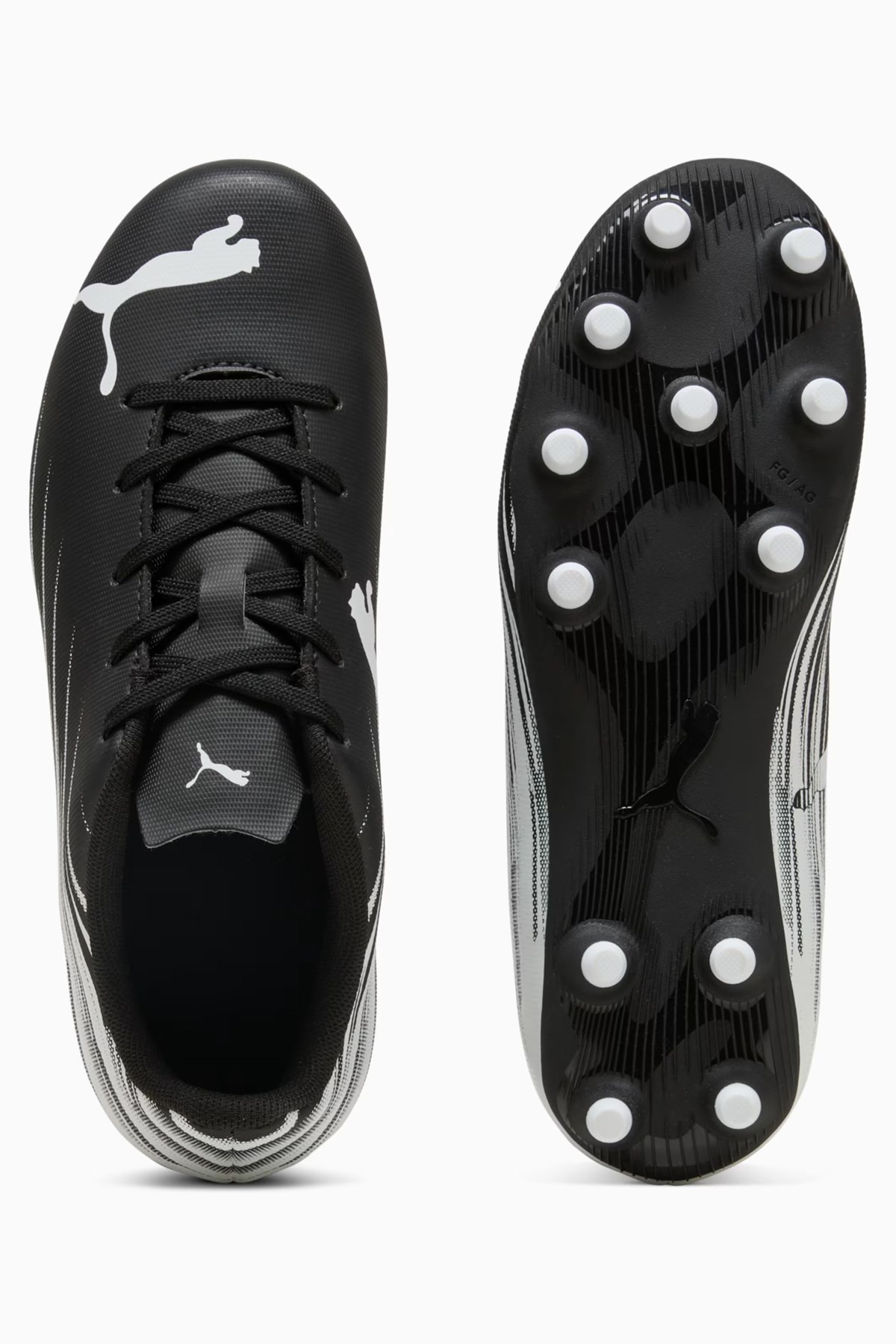Puma Attacanto II Fg/Ag Jr Çocuk Krampon Siyah
