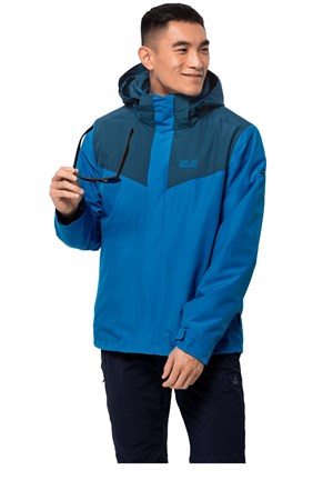 Jack Wolfskin Arland 3IN1 Erkek Outdoor Ceket 1110711-1361