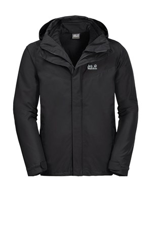 Jack Wolfskin Arland 3 In 1 Erkek Outdoor Kaban 1110711-999